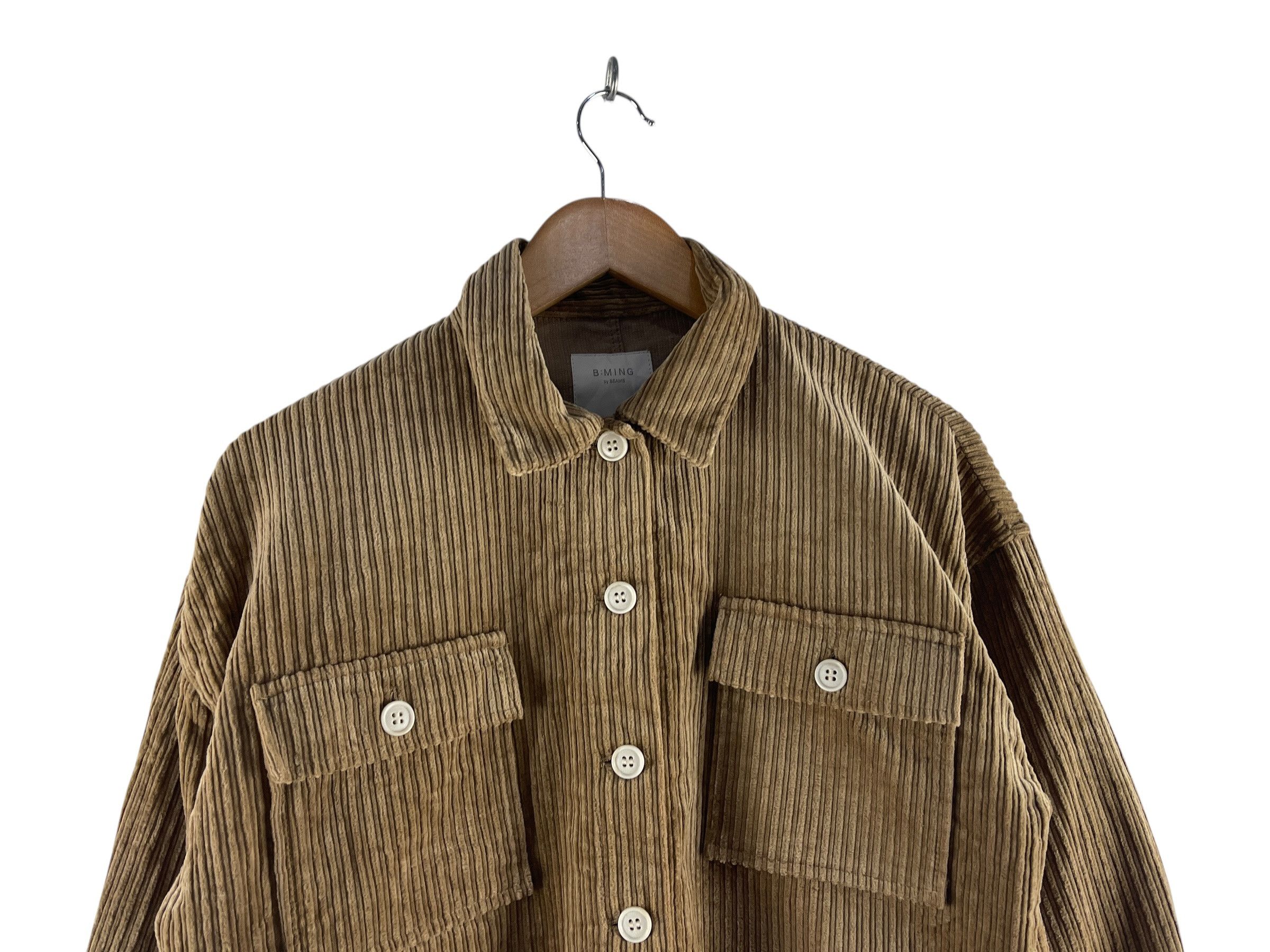 Beams Japan B. Ming Beams Corduroy Cropped Jacket Size US S / EU 44-46 / 1 - 8 Thumbnail
