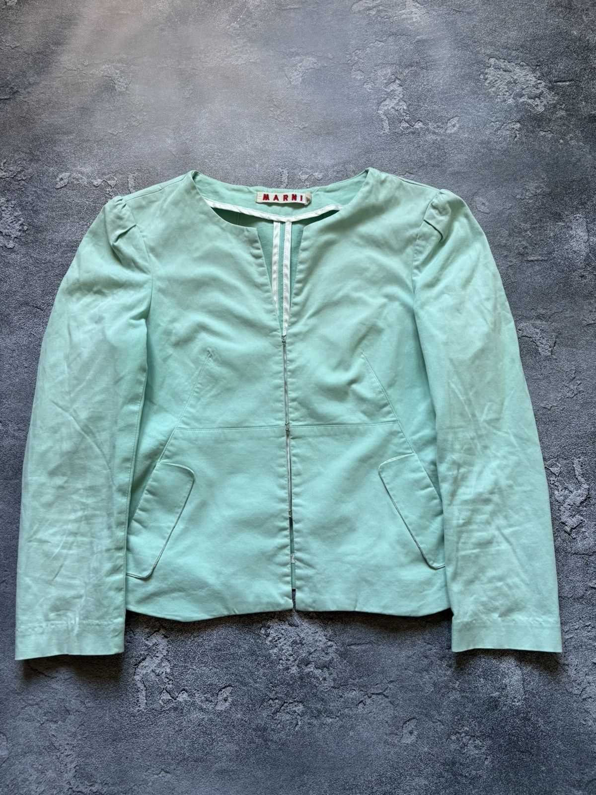 Marni Vintage Marni Luxury Women’s Blazer Jacket Size 40 Rare Size S / US 4 / IT 40 - 2 Thumbnail