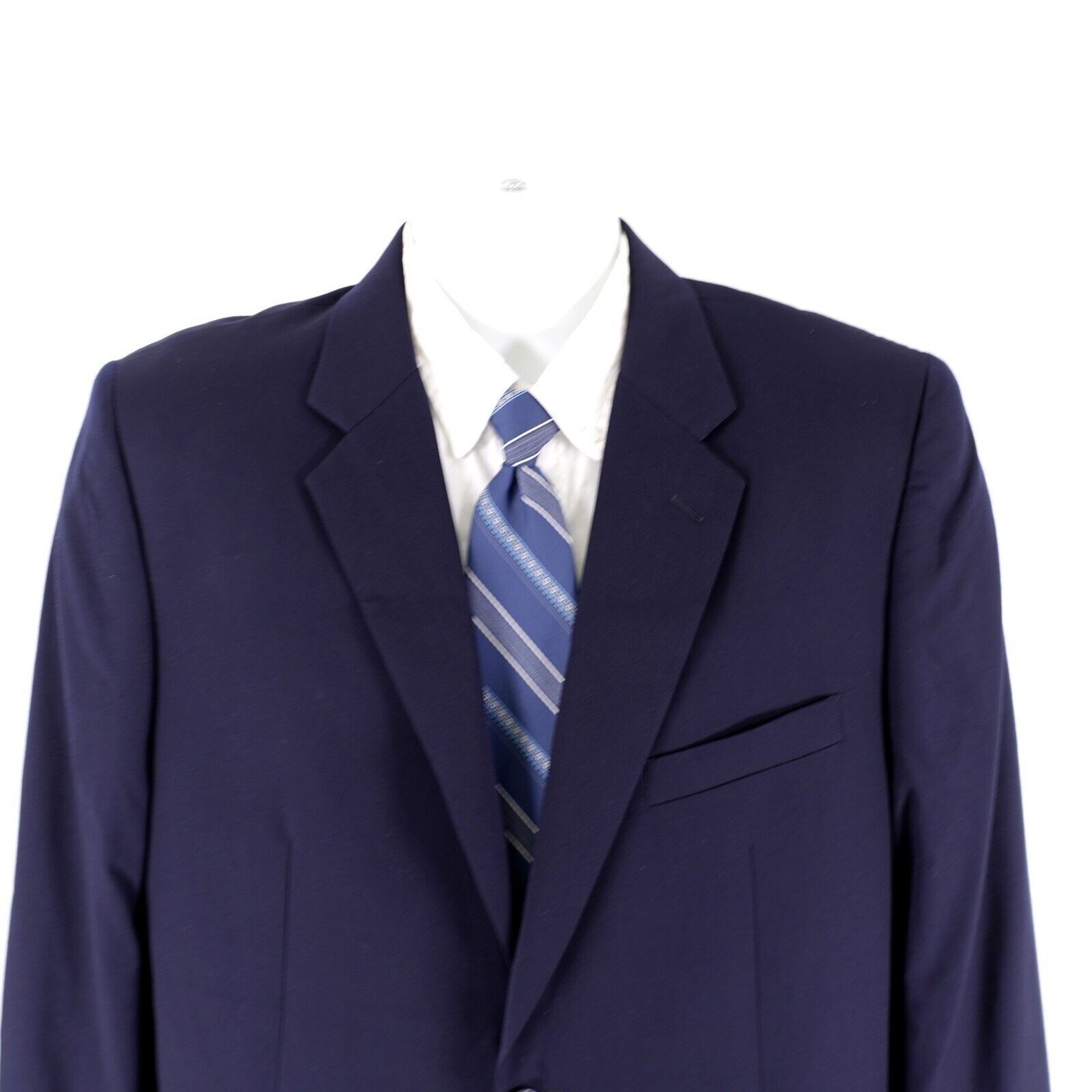 Joseph & Feiss Joseph & Feiss Wool Blue 2 Button Blazer 38L Tagged 43L Has Size 38L - 1 Thumbnail