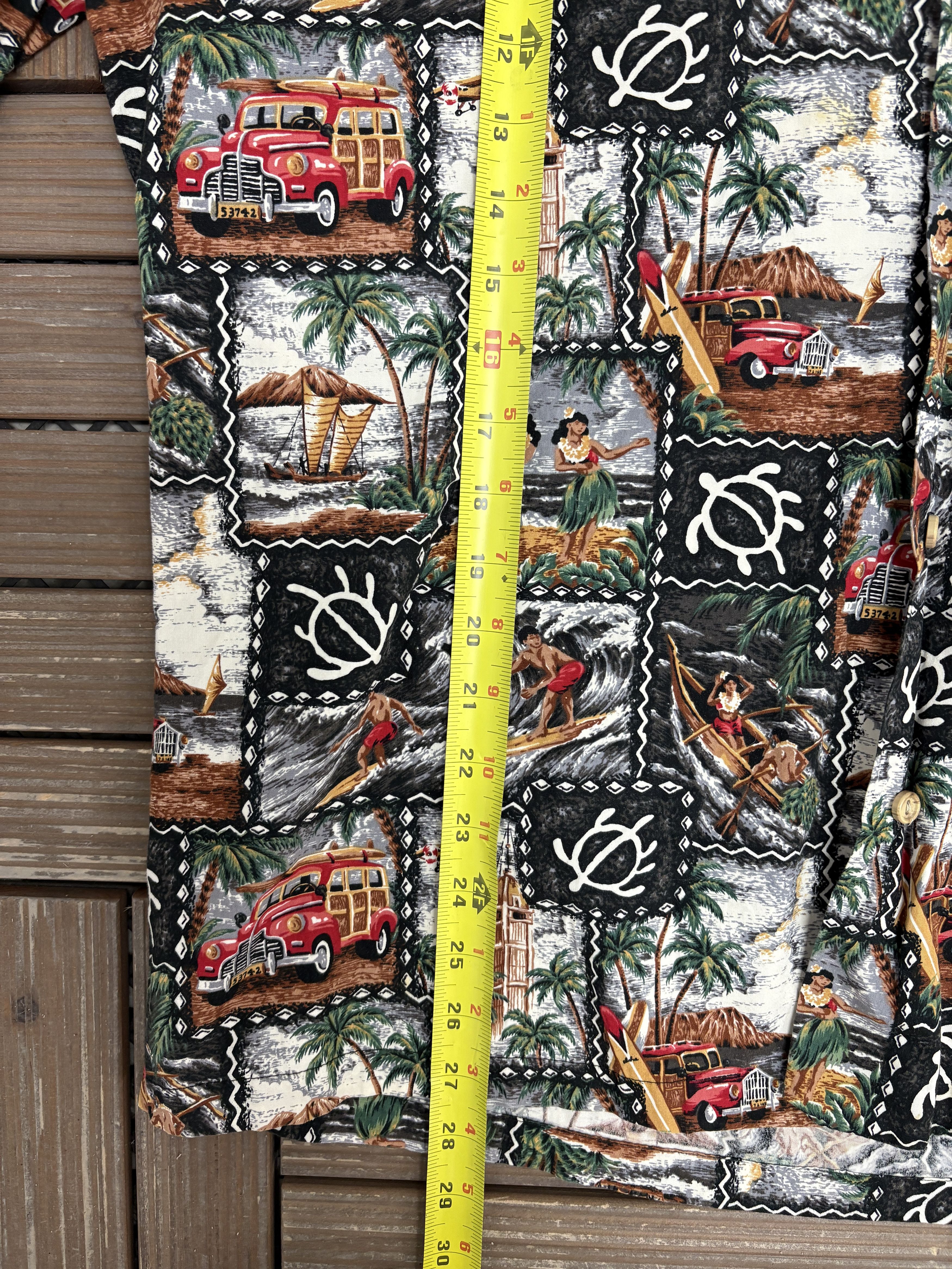 Vintage Hula & Surfing Vintage Hawaiian Button Down Shirt Size US XL / EU 56 / 4 - 6 Thumbnail