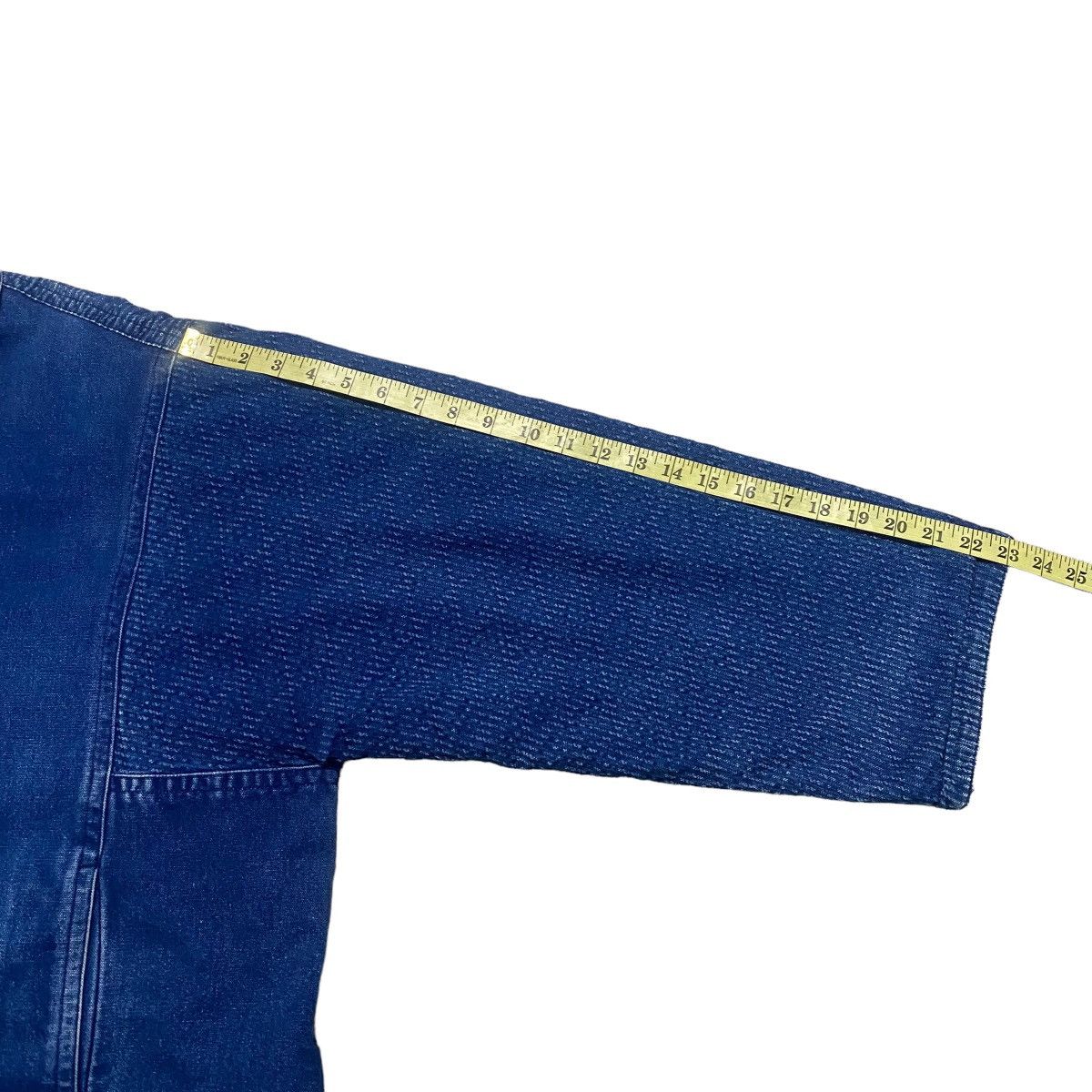 Issey Miyake 80s ISSEY MIYAKE Sashiko Kendo Denim Jacket Reversible Size US M / EU 48-50 / 2 - 20 Thumbnail
