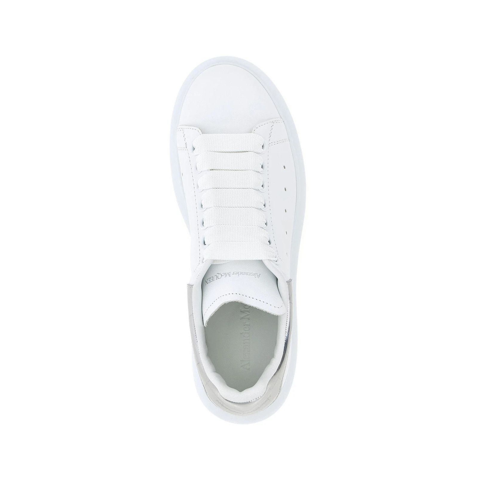 Alexander McQueen ALEXANDER MCQUEEN Larry White Leather Sneakers New & Authent Size US 10 / IT 40 - 4 Thumbnail