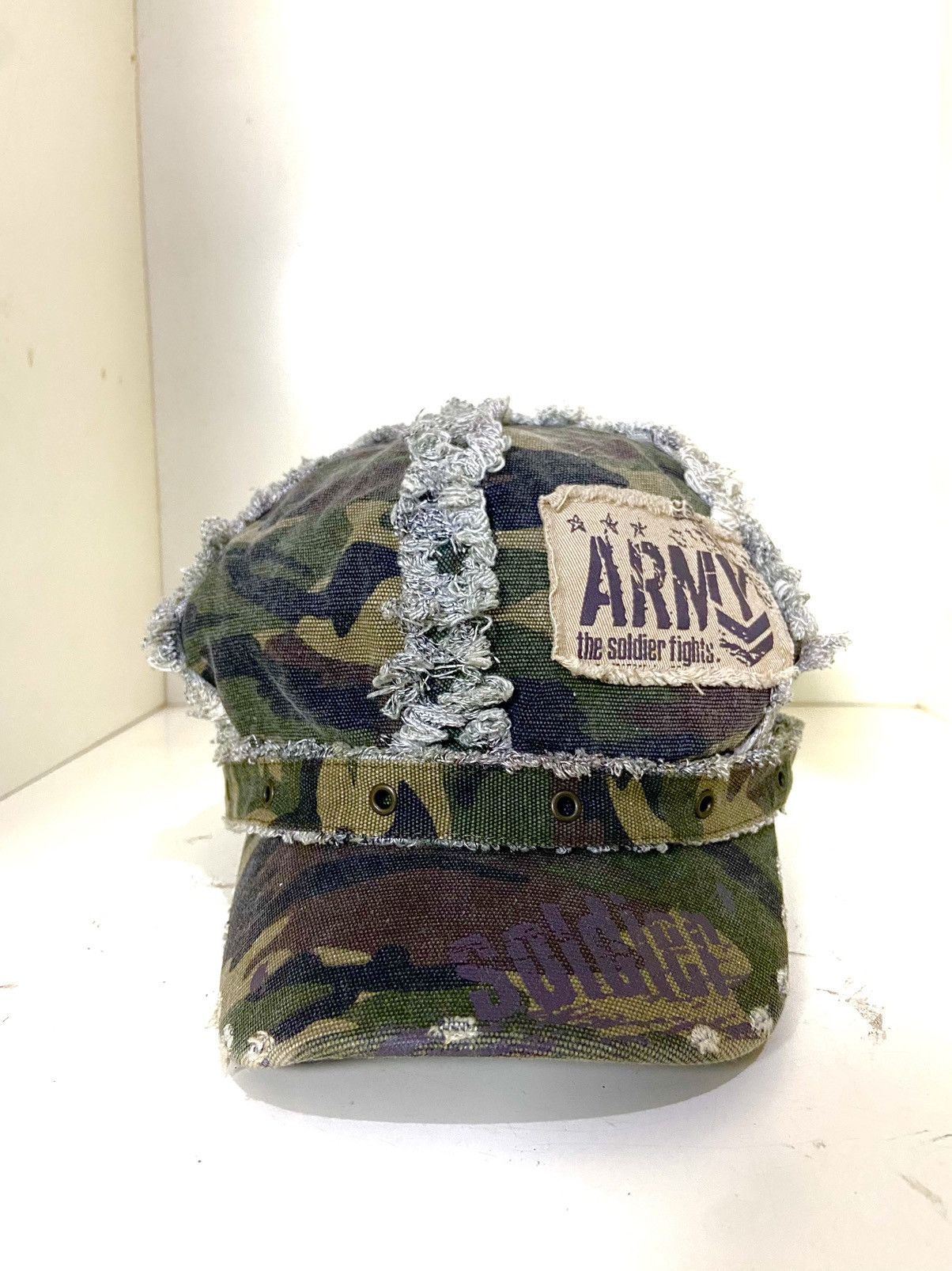 If Six Was Nine VTG military sodier hats Size ONE SIZE - 1 Thumbnail