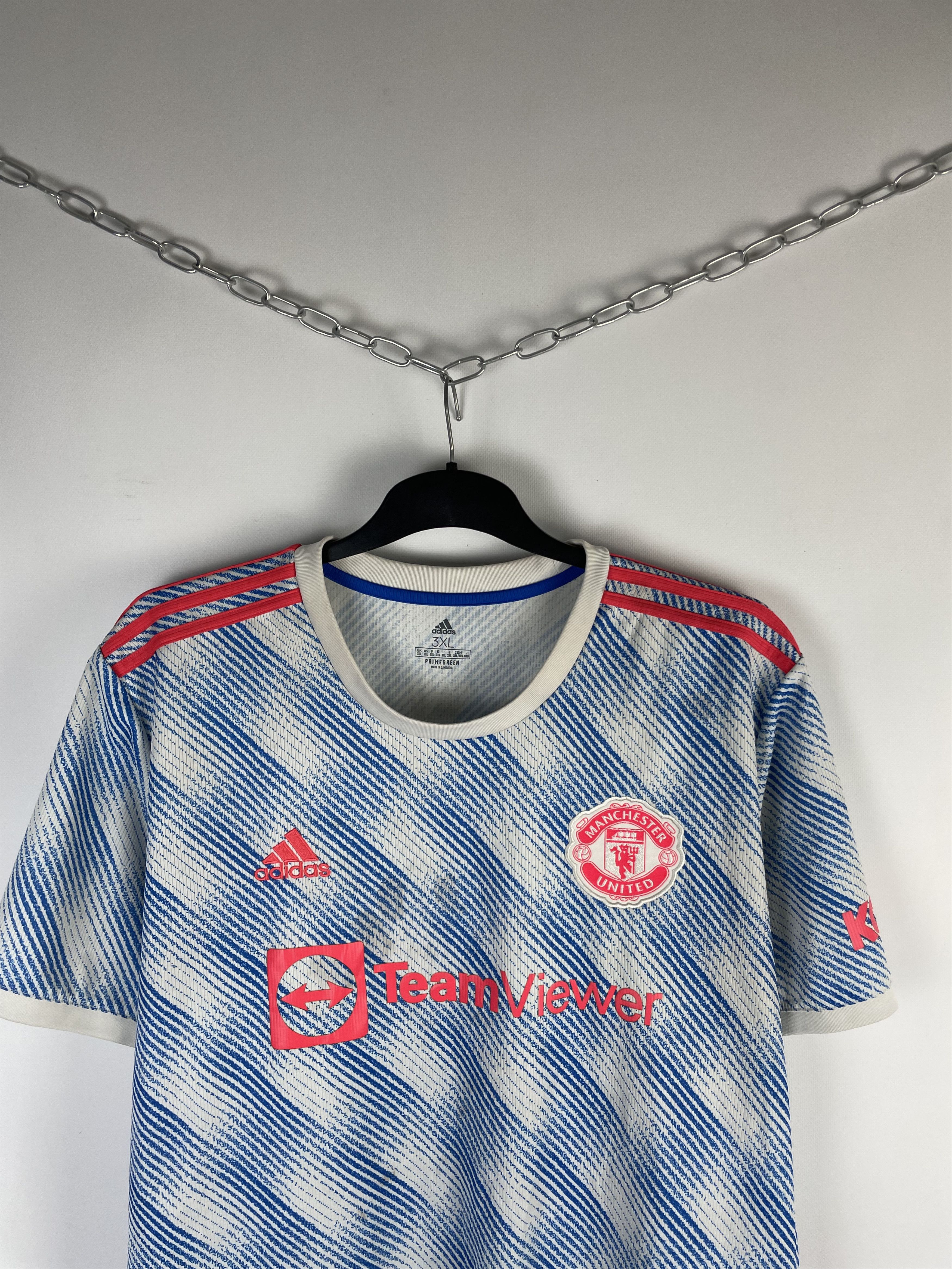 Adidas Vintage Adidas Manchester United Jersey Size US XXL / EU 58 / 5 - 3 Thumbnail