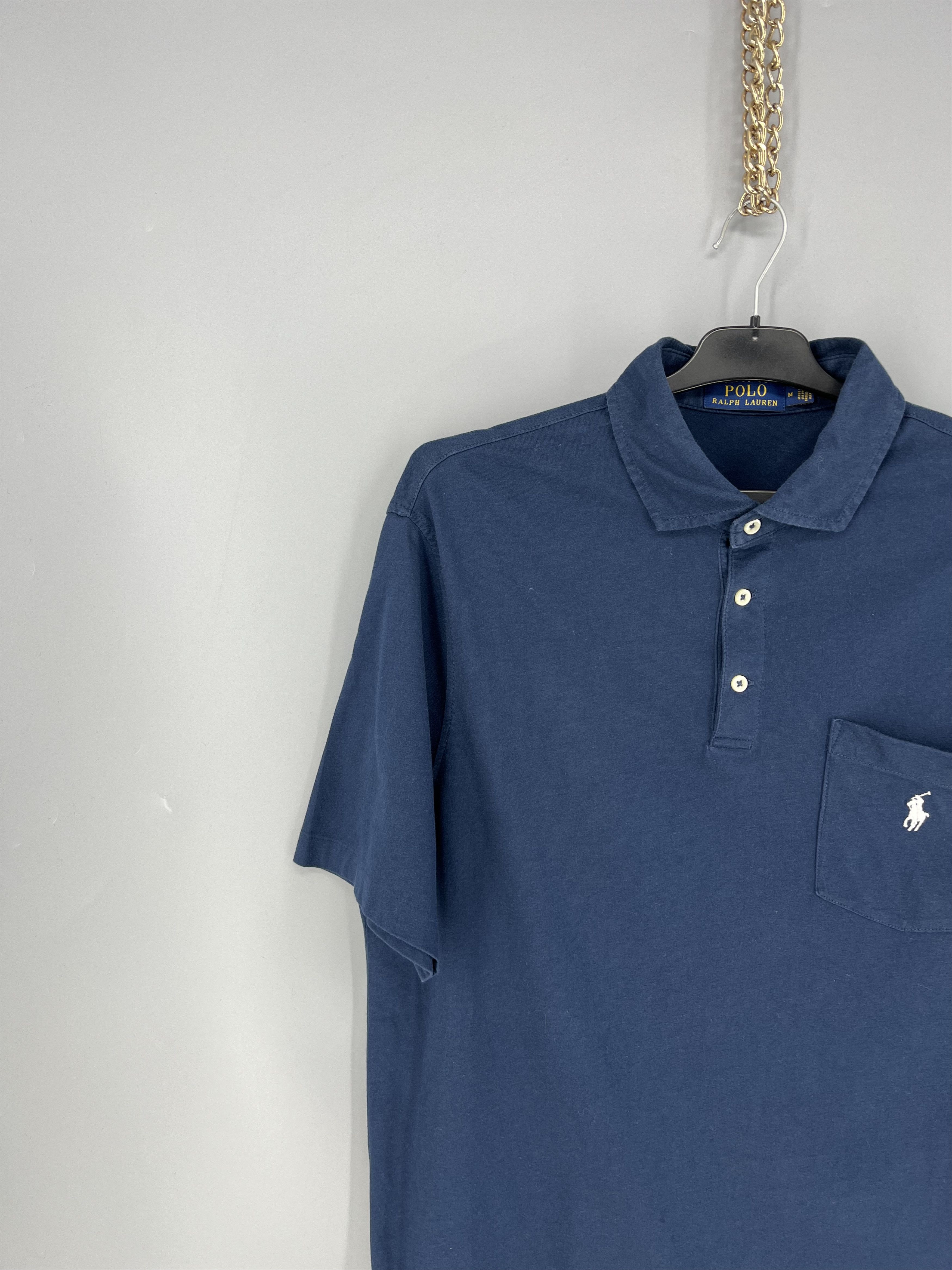 Polo Ralph Lauren Polo Ralph Lauren Pocket T Shirt Mens M Blue Cotton Pony Size US M / EU 48-50 / 2 - 4 Thumbnail