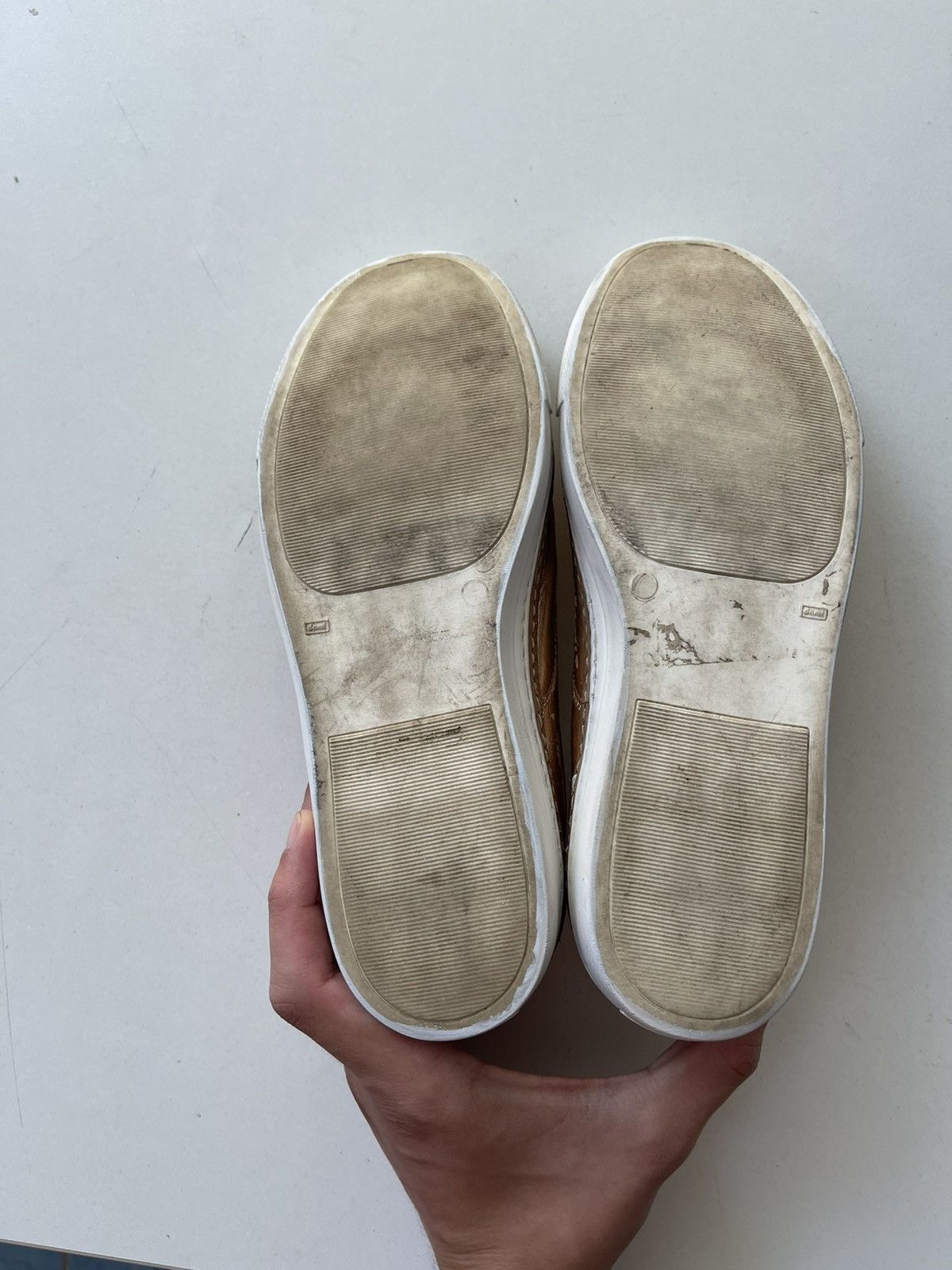 Designer × Maison Margiela Maison Martin Margiela MMM leather slip on sneakers Size US 8 / IT 38 - 13 Thumbnail