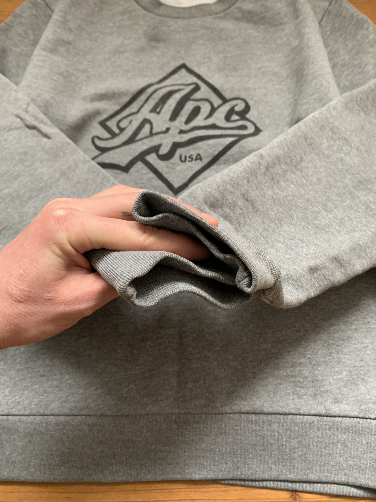 A.P.C. A.P.C. U.S. Sweatshirt Streetwear Hype Rare Vintage Size US L / EU 52-54 / 3 - 9 Thumbnail
