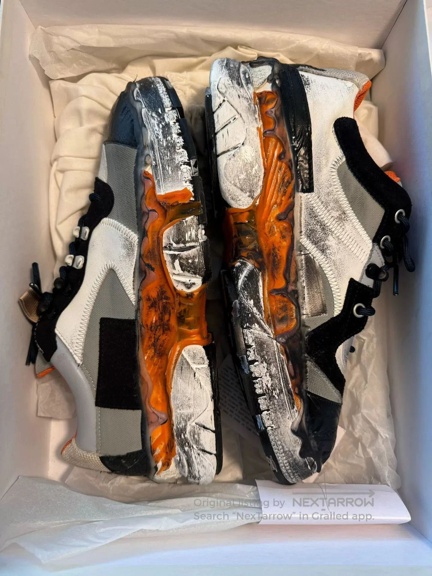 Maison Margiela Maison Margiela Distressed Casual Sneakers. Size US 9 / EU 42 - 4 Thumbnail