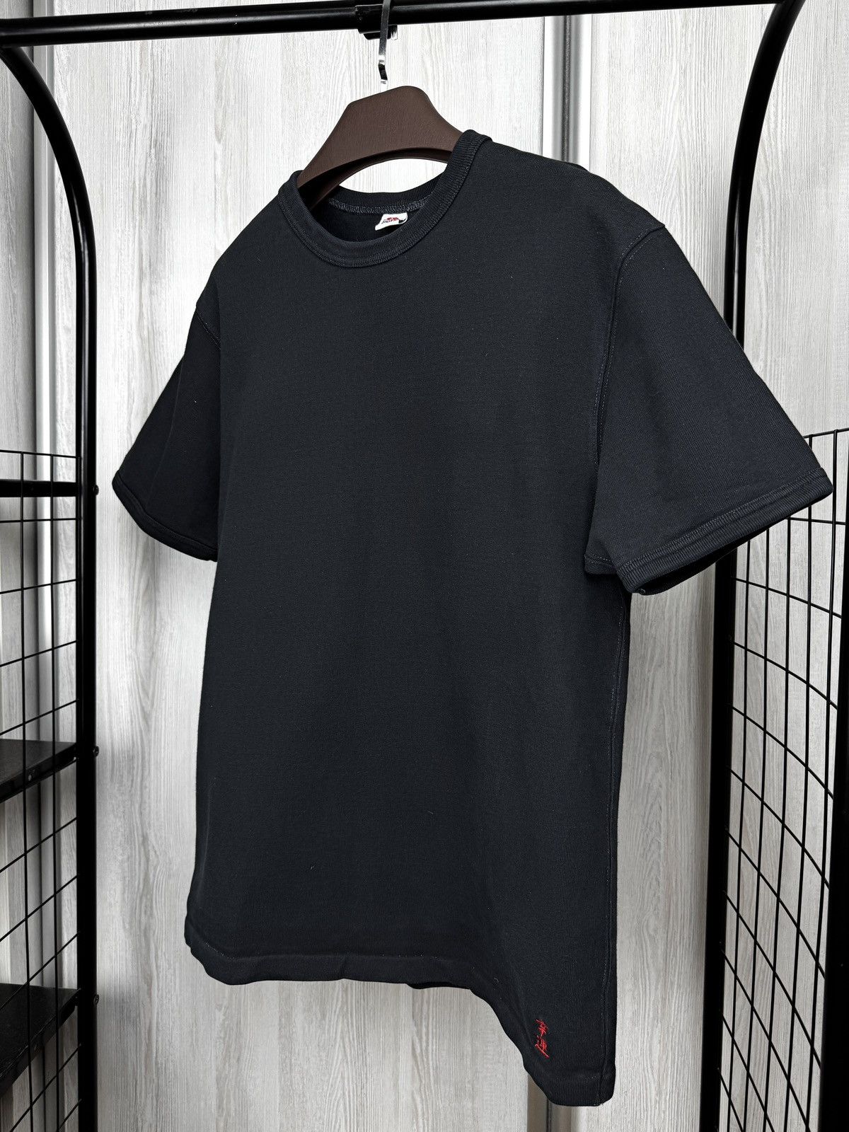 Other Jiutee Japanese Chinese style black basic tee shirt Size US L / EU 52-54 / 3 - 6 Thumbnail