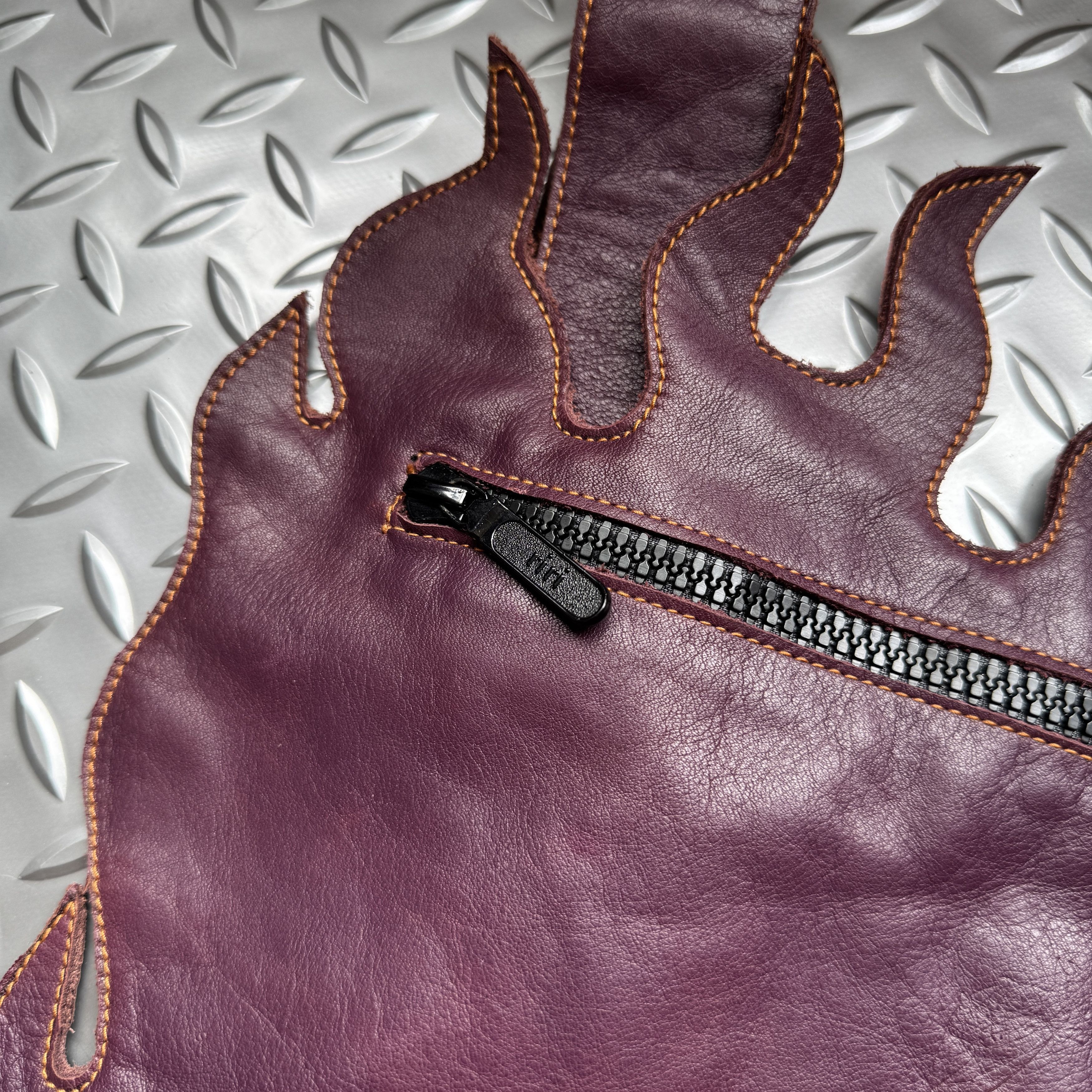 Japanese Brand Archive Flame Leather Backpack Size ONE SIZE - 3 Thumbnail