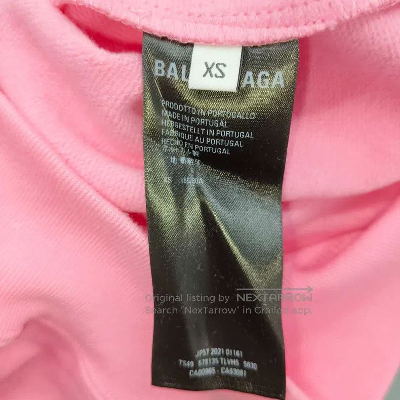 Balenciaga Balenciaga Pink Hoodie Size US XS / EU 42 / 0 - 5 Thumbnail