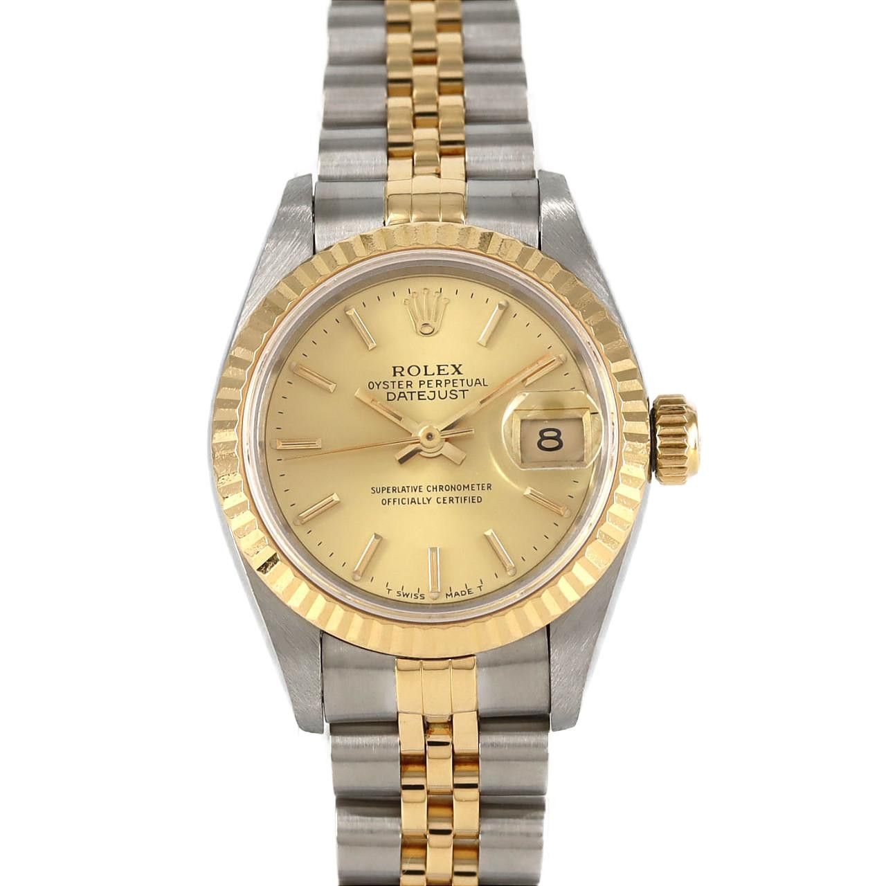 Rolex Rolex Rolex Datejust Stainless Steel Yellow Gold Automatic Metal Automatic 69173 DUTY FREE for USA Size ONE SIZE - 1 Thumbnail