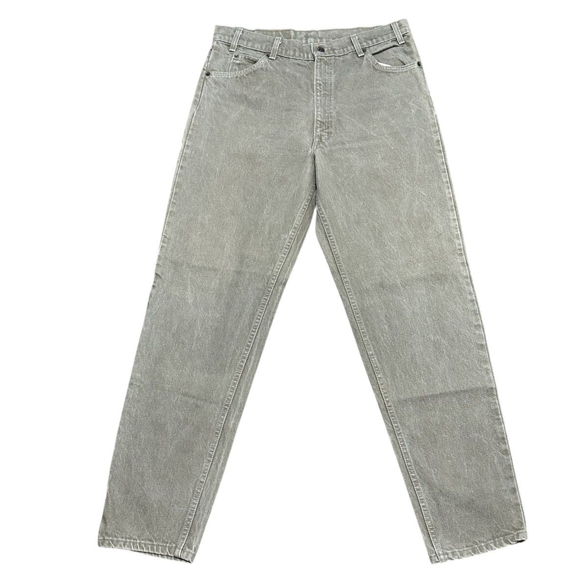 Levi's Levi’s Orange Tab 550 USA 90s Denim Olive Green 36x32 90s Size US 36 / EU 52 - 3 Thumbnail