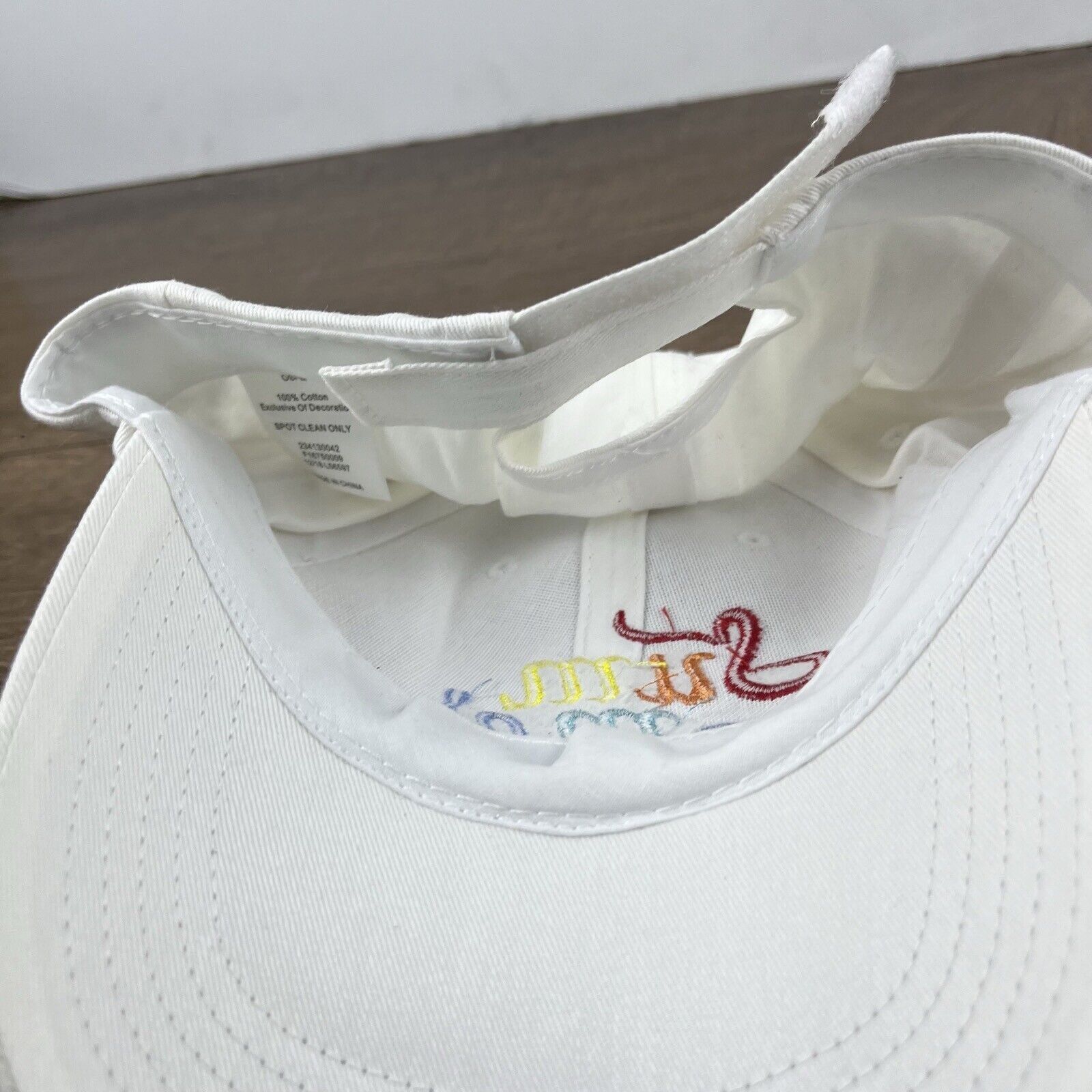Other Summer Hat Summer Baseball Hat White Adjustable Hat White Ad Size ONE SIZE - 16 Thumbnail