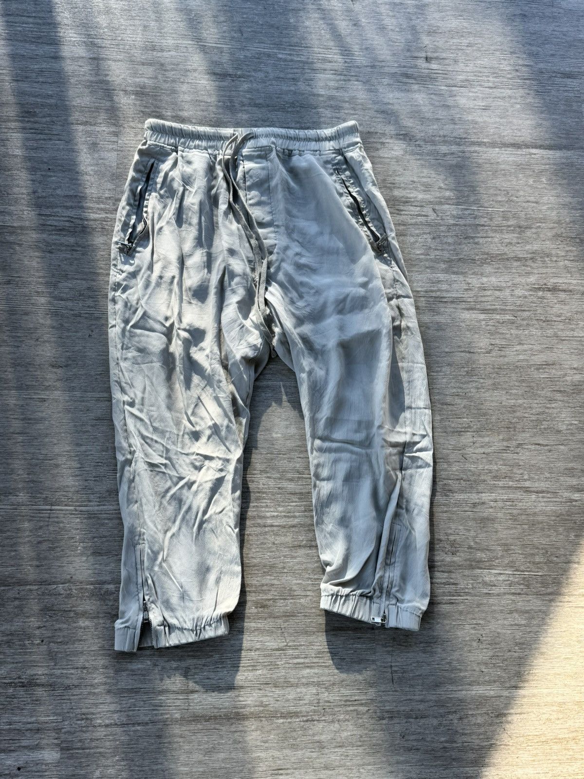 Rick Owens RICK OWENS WHITE PANTS S/S 21 Size US 30 / EU 46 - 1 Thumbnail