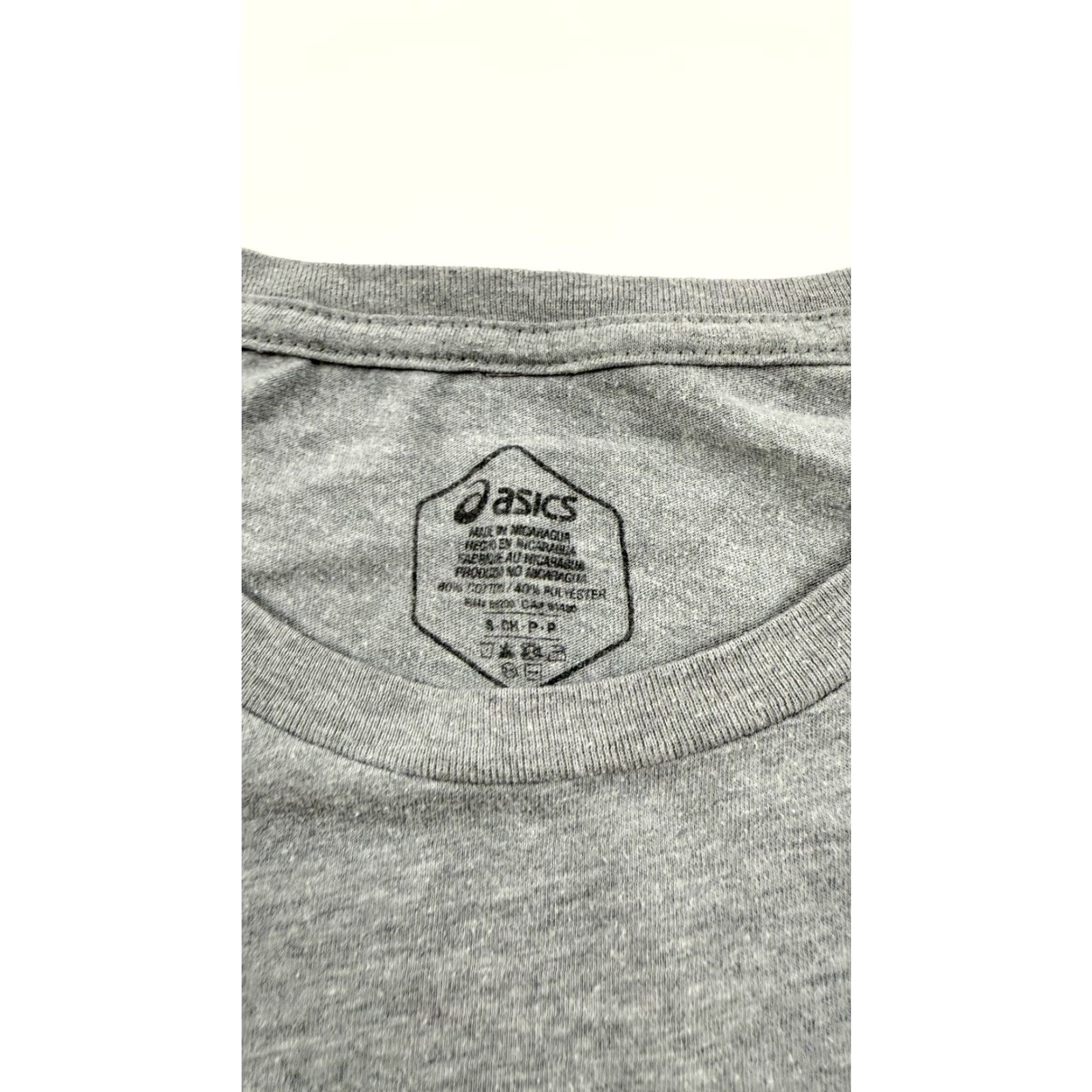Asics Asics Shirt Womens Small Gray Marathon Run Boston Terrier Graphic Athletic Size S / US 4 / IT 40 - 3 Thumbnail