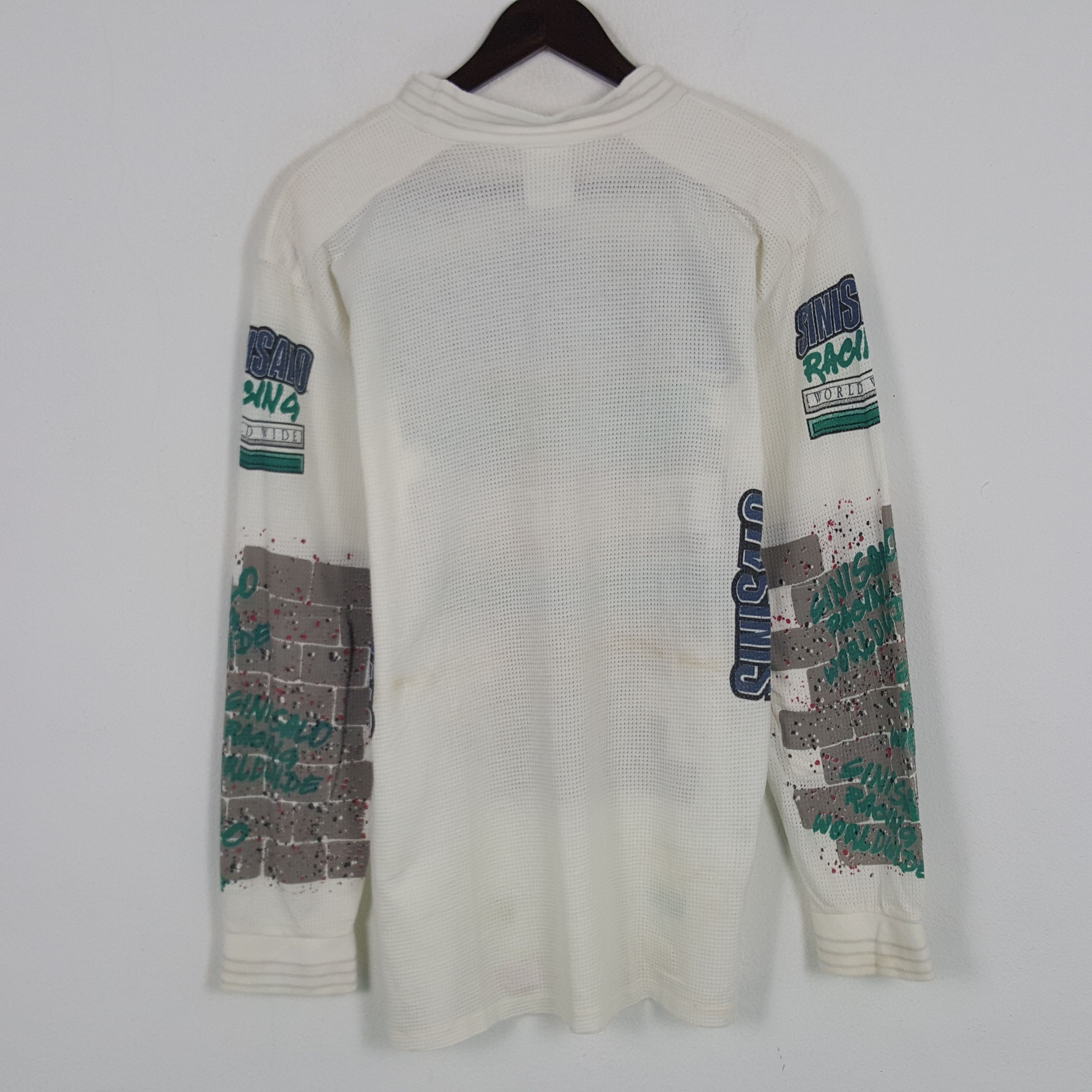 Japanese Brand × Vintage Vintage Sinisalo Racing Motocross Sport Tshirt Size US M / EU 48-50 / 2 - 3 Thumbnail