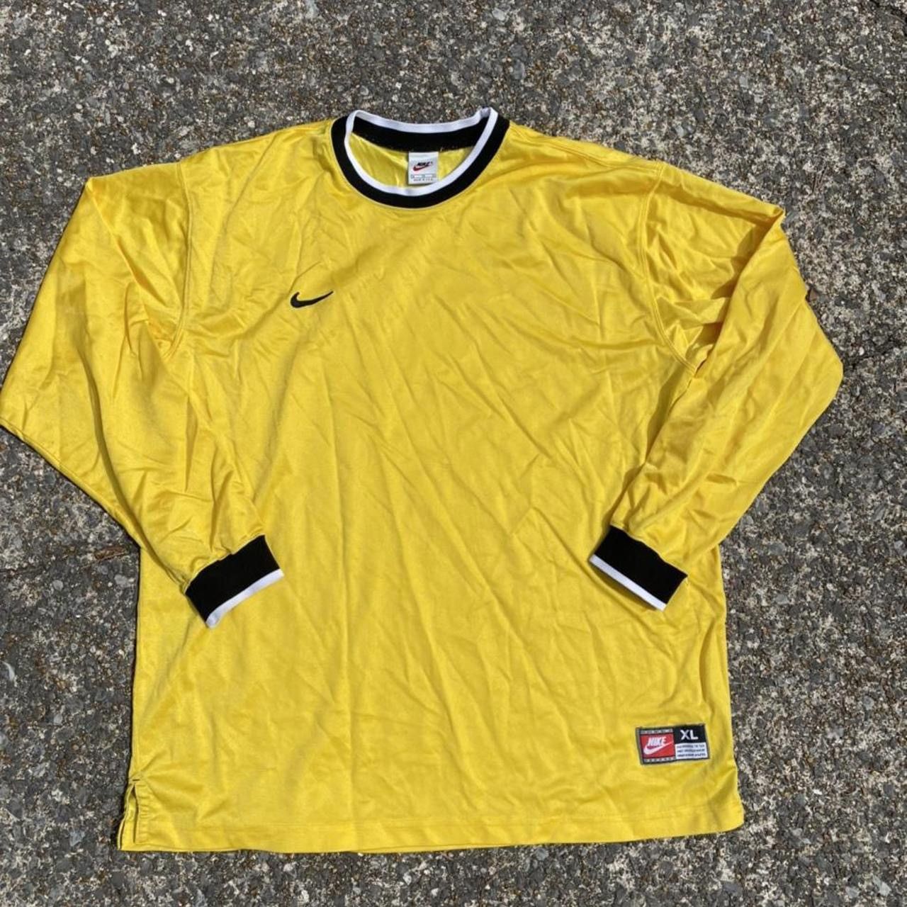 Nike × Vintage Vintage 90s Nike Jersey Size US XL / EU 56 / 4 - 1 Thumbnail