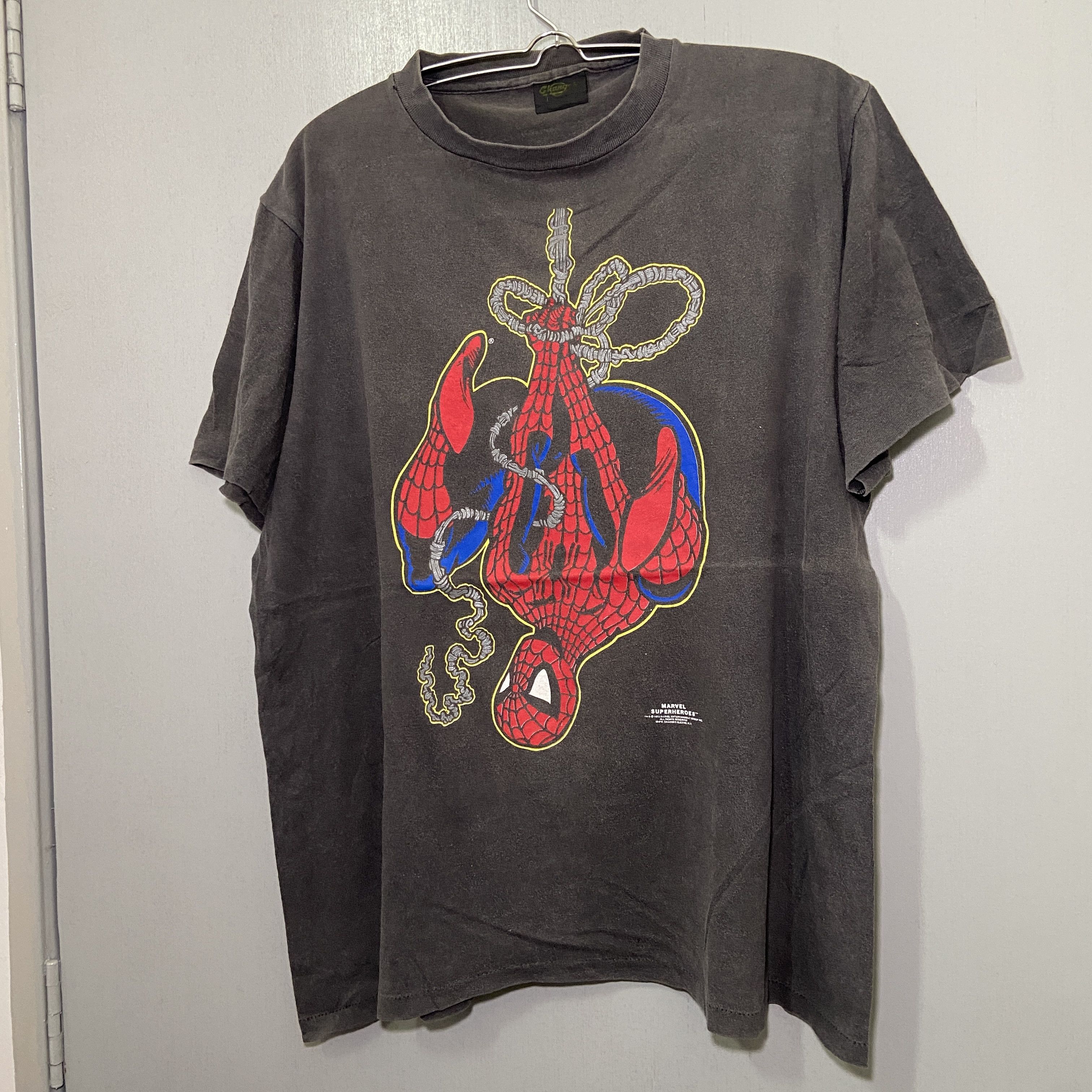 Changes × Marvel Comics × Vintage Vintage 1989 Spiderman Tee Size US XL / EU 56 / 4 - 1 Thumbnail