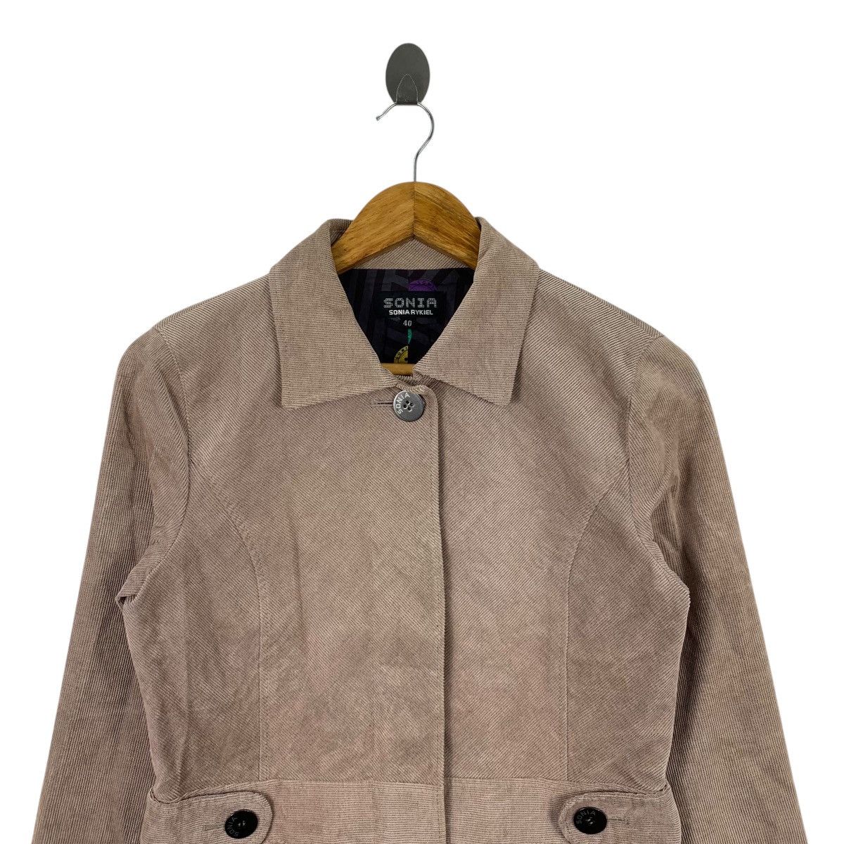 Sonia Rykiel SONIA RYKIEL French Designer Casualwear Blazer Coat Jacket Size XS / US 0-2 / IT 36-38 - 4 Thumbnail