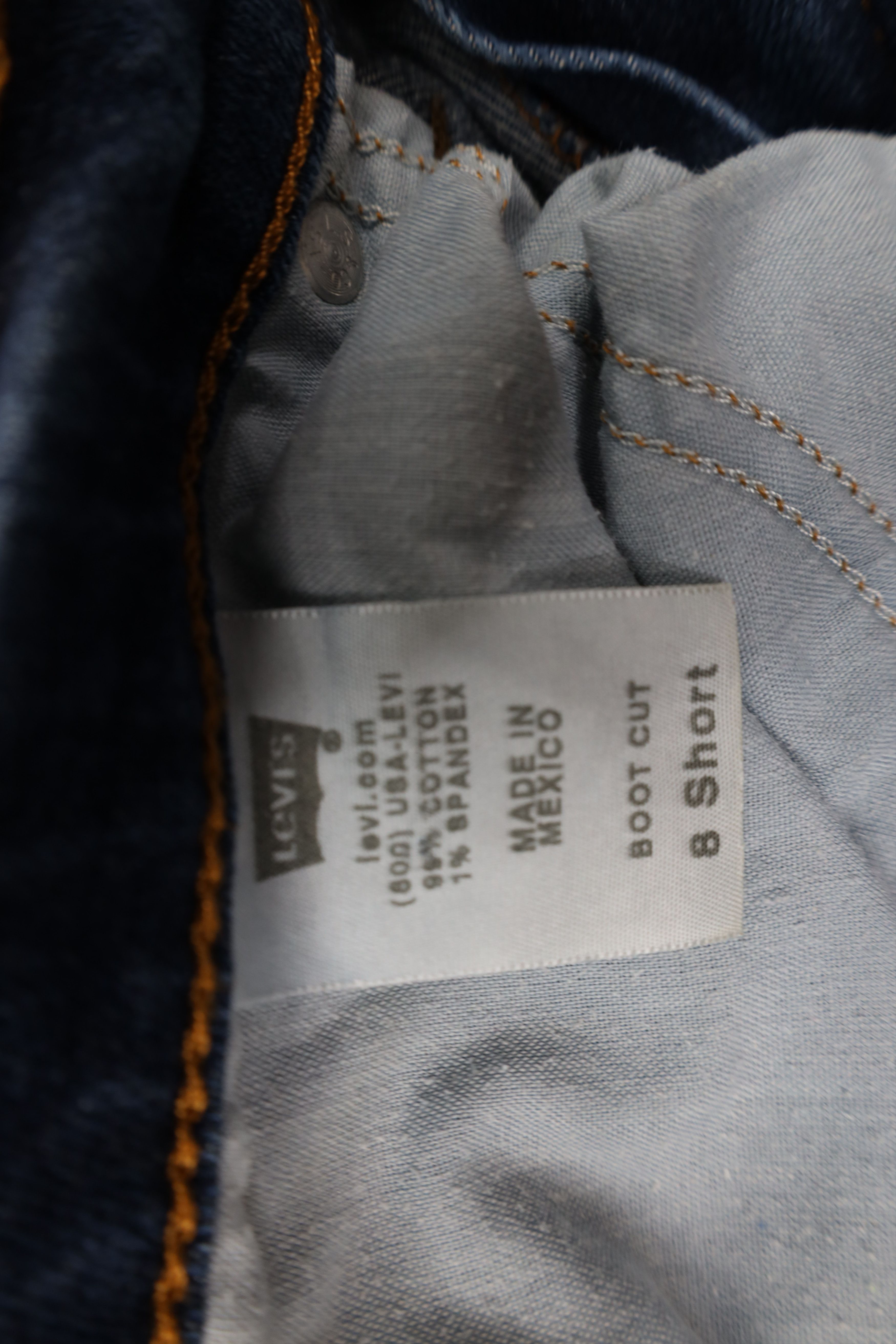 Levi's Vintage Y2K 2002 Levis 515 Flared Wide Leg Bootcut Jeans Size 30" / US 8 / IT 44 - 8 Thumbnail