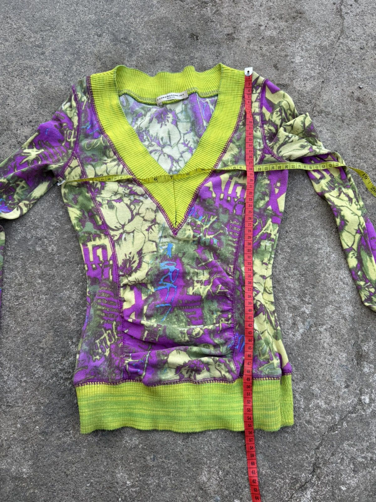 Hysteric Glamour Y2K Chromosomein Japanese Sweater Styled Size S / US 4 / IT 40 - 8 Thumbnail