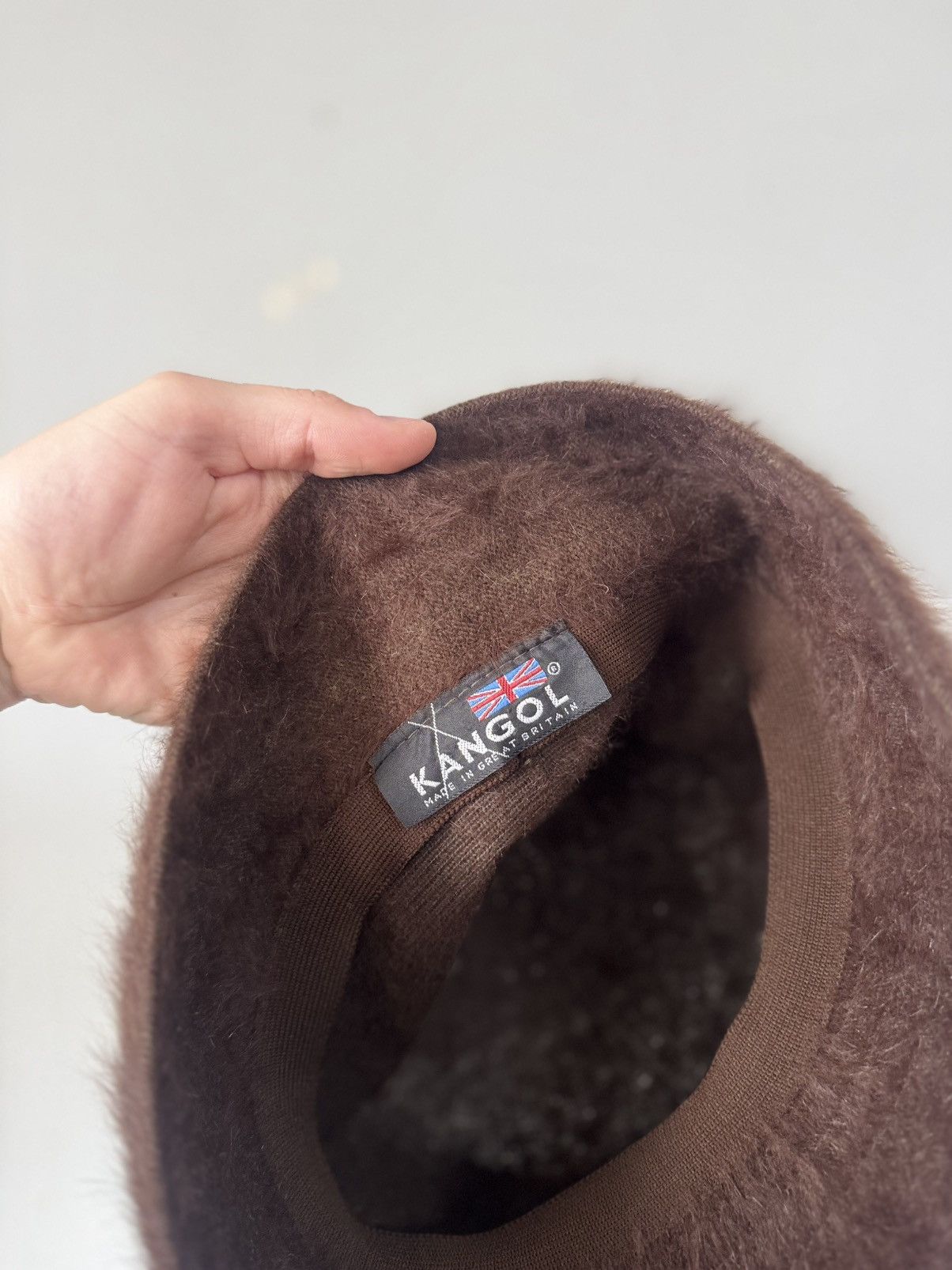 Kangol Vintage mohair bucket panama angora fur faux hat Size ONE SIZE - 4 Thumbnail
