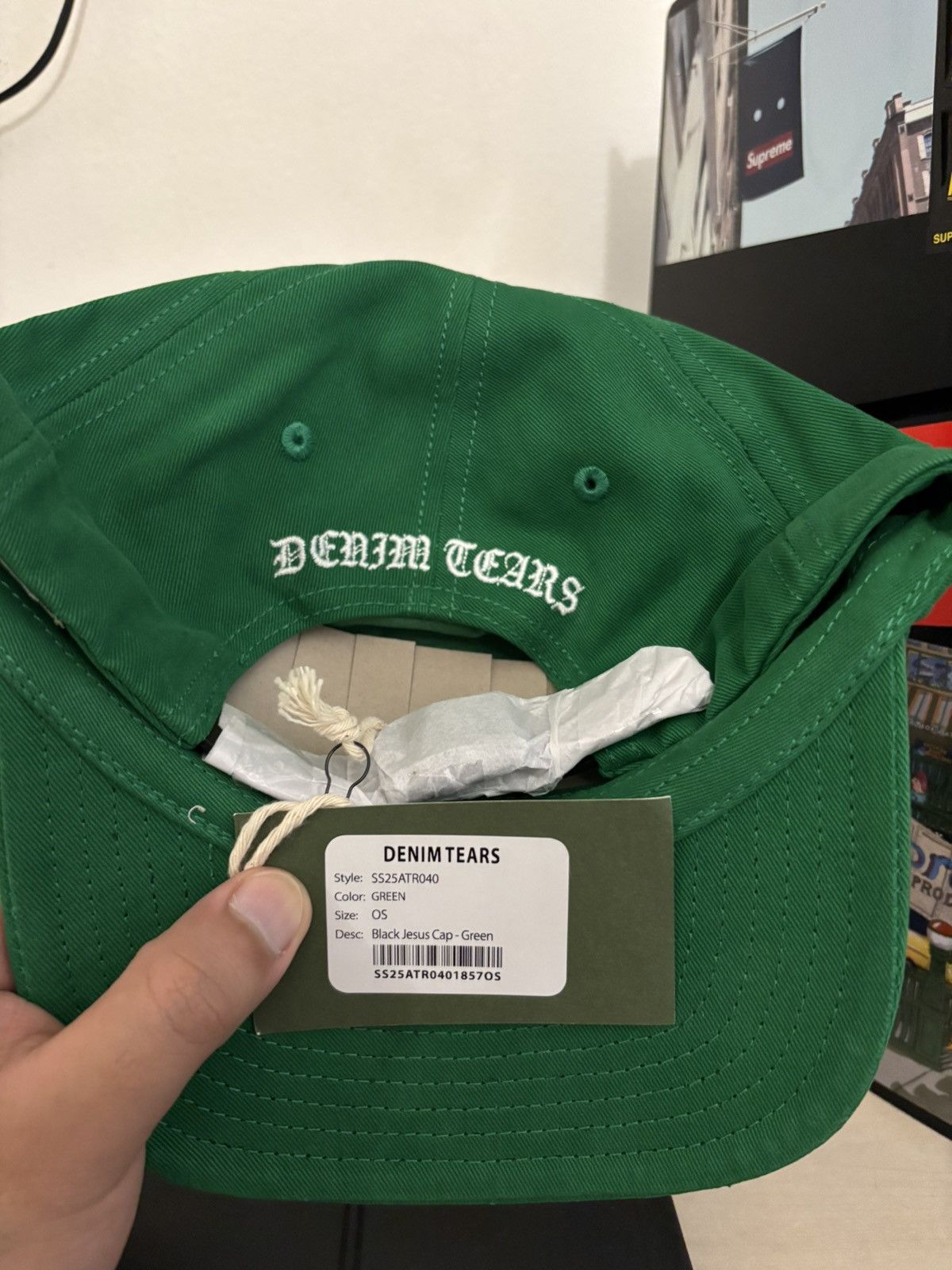 DENIM TEARS Denim Tears Hat Size ONE SIZE - 2 Thumbnail