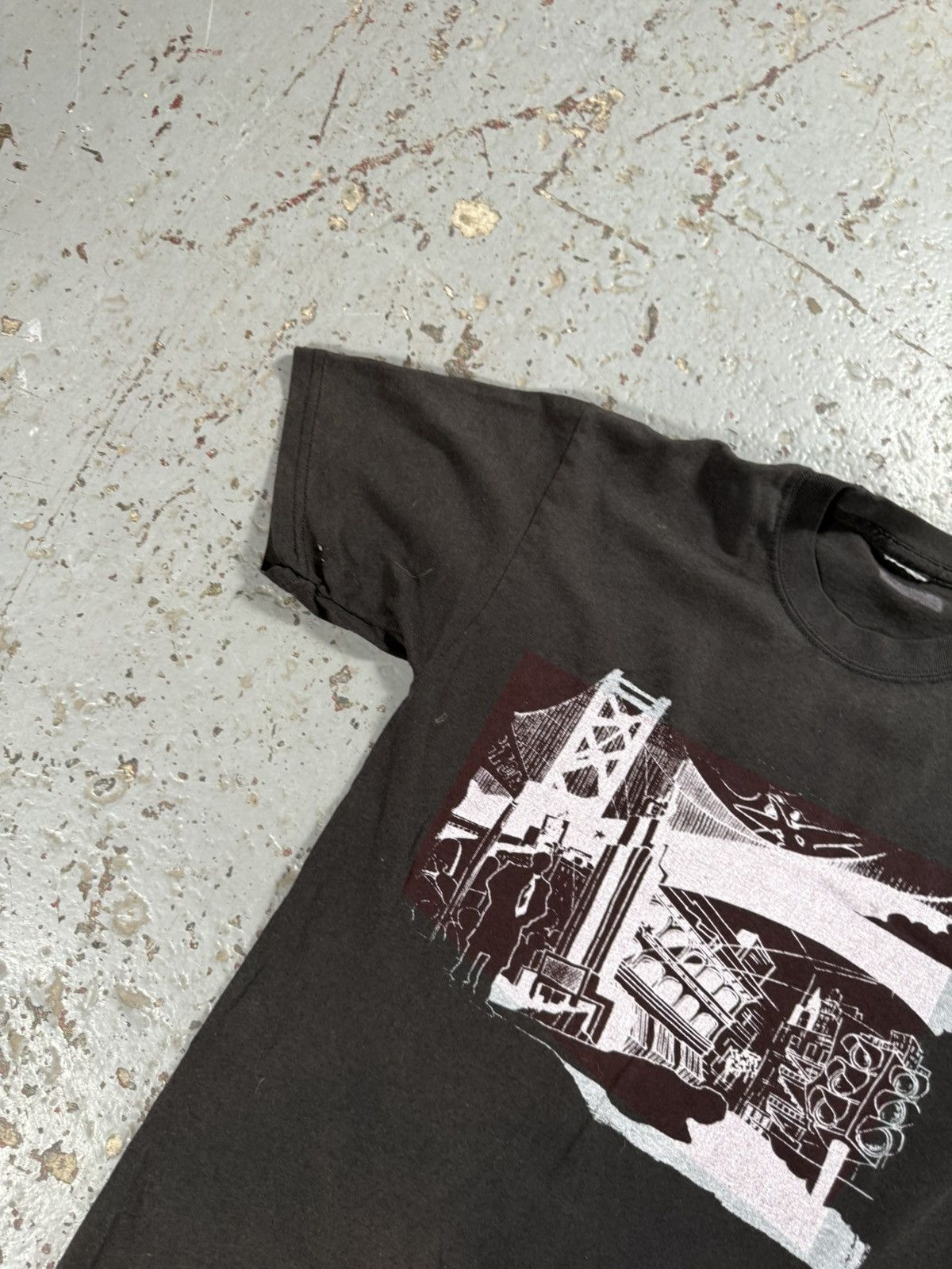 Other Vintage Brooklyn Bridge Dumbo Baby Tee Size US S / EU 44-46 / 1 - 3 Thumbnail