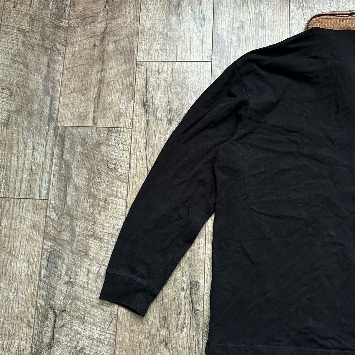 Carhartt Wip Carhartt WIP Corduroy Neck Long Sleeve Cord Rugby Polo Size US XXL / EU 58 / 5 - 11 Thumbnail
