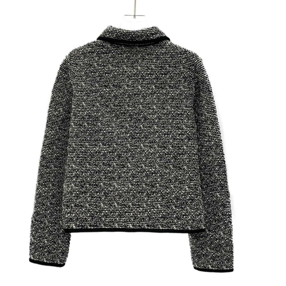 Dior Dior Colorblocked Sheep Wool Lapel Woven Tweed Jacket Size M / US 6-8 / IT 42-44 - 2 Thumbnail