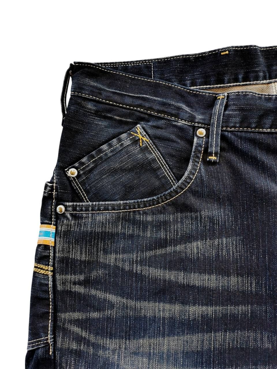 Kapital edwin function men twisted baggy jeans - a51 Size US 34 / EU 50 - 4 Thumbnail