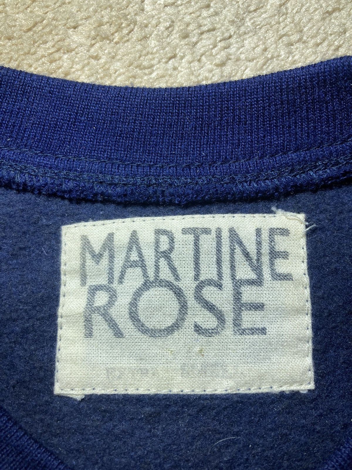Martine Rose FW13 Martine Rose Beermat Towel Sweatshirt XS 2013 Logo Beer Size US XS / EU 42 / 0 - 6 Thumbnail