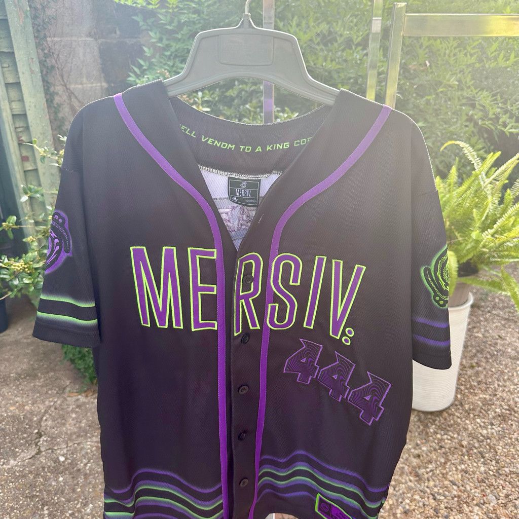 Other Mersiv Baseball Jersey - Pretty Dark Loud - Bass Dub Size US M / EU 48-50 / 2 - 1 Thumbnail