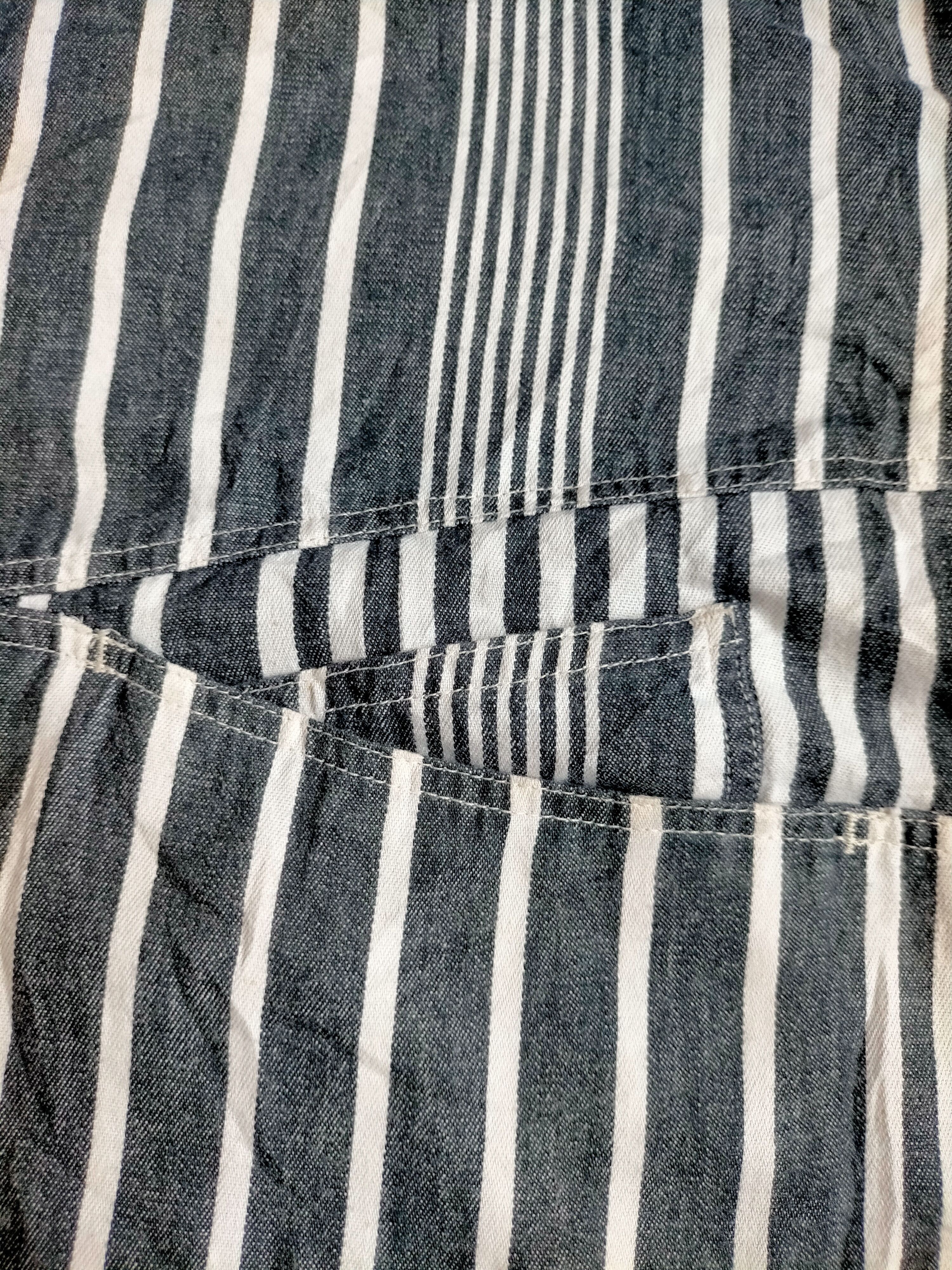 Marithe + Francois Girbaud Marithe +Francois Girbaud Hickory Striped Denim Button ups Size US M / EU 48-50 / 2 - 11 Thumbnail