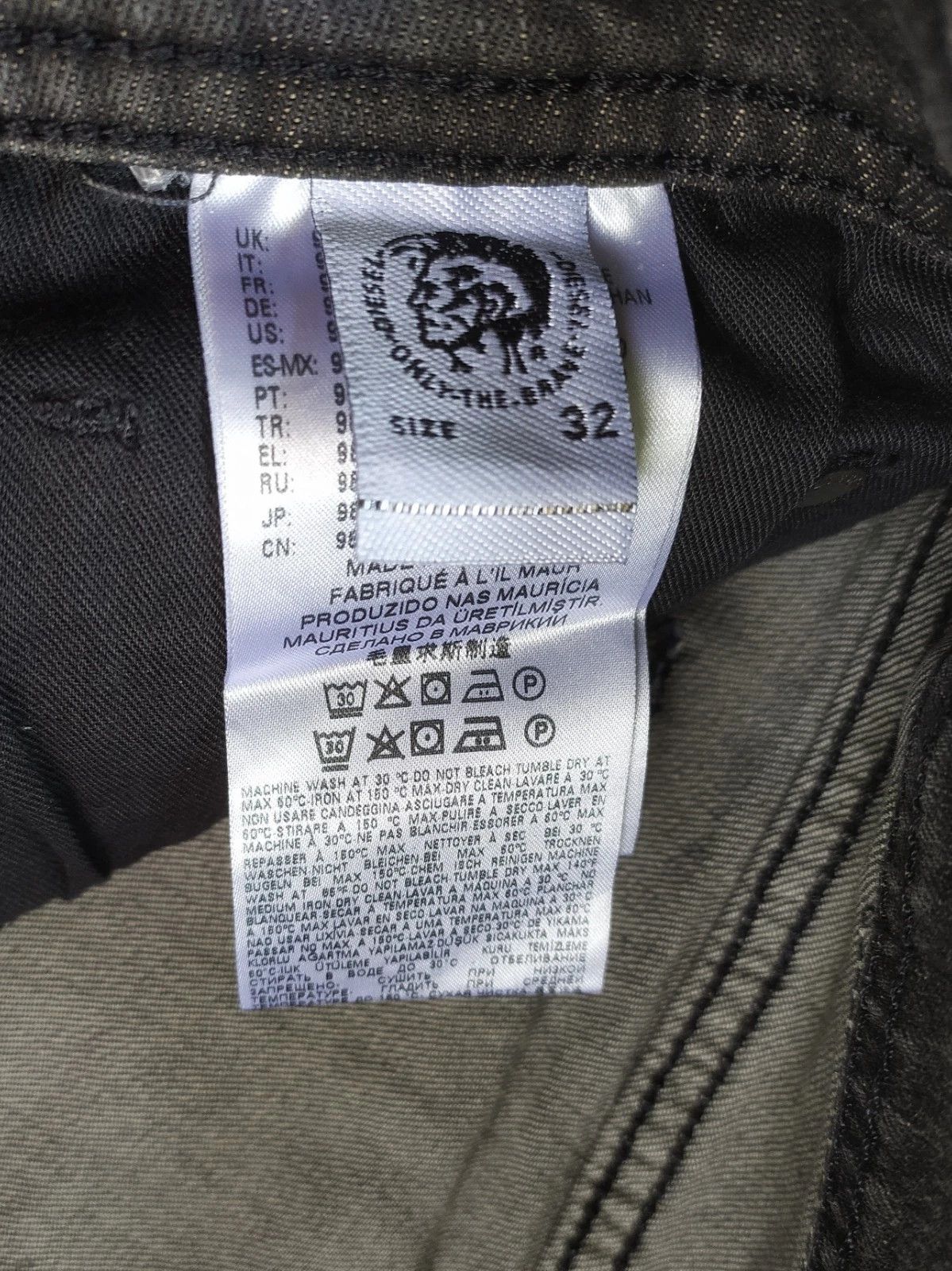 Diesel Diesel TROXER L.32 MENS JEANS SLTP/9986 Size US 32 / EU 48 - 8 Thumbnail