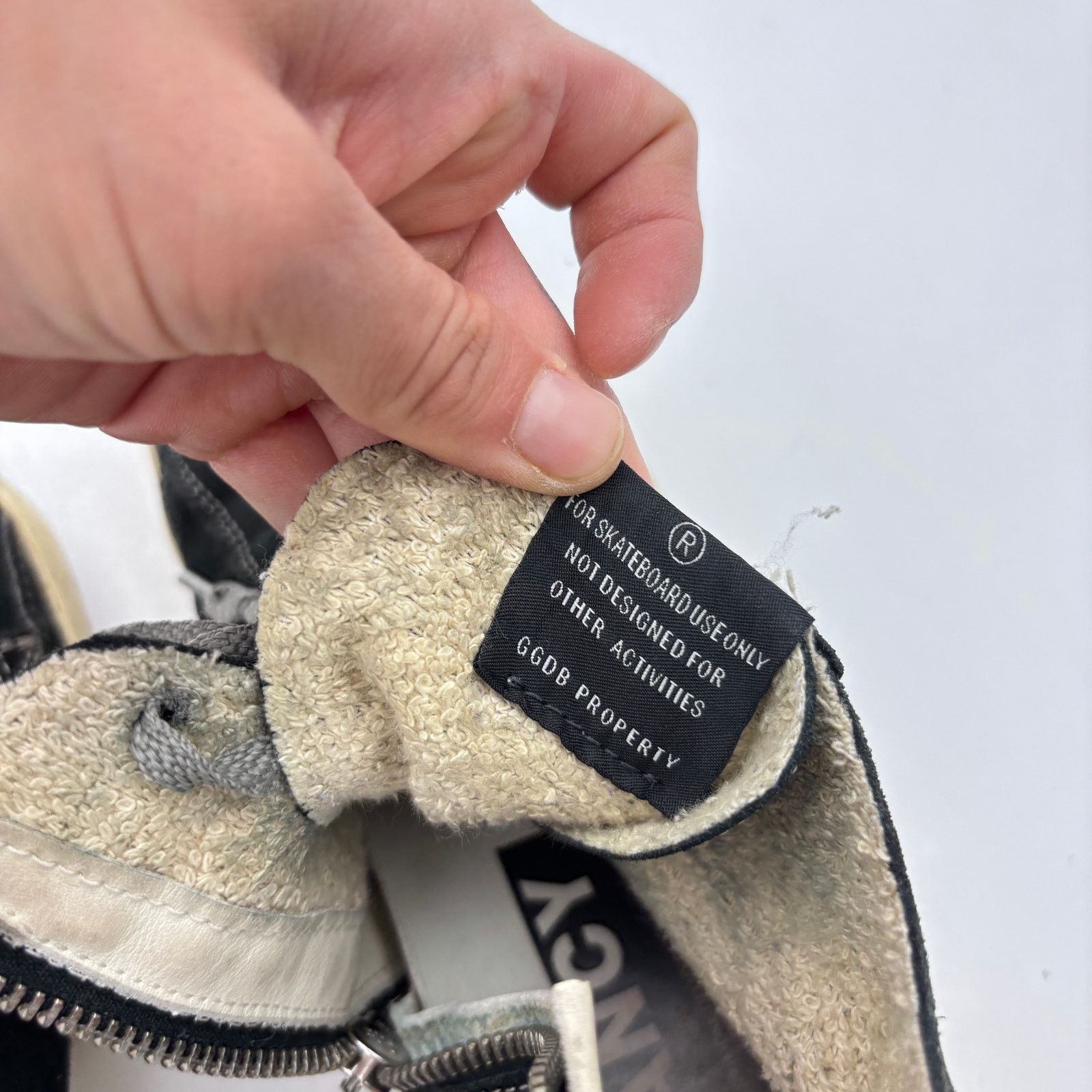 Golden Goose Golden Goose Francy Hi Top Skate Suede Sneakers Men's 41 Size US 8 / EU 41 - 9 Thumbnail