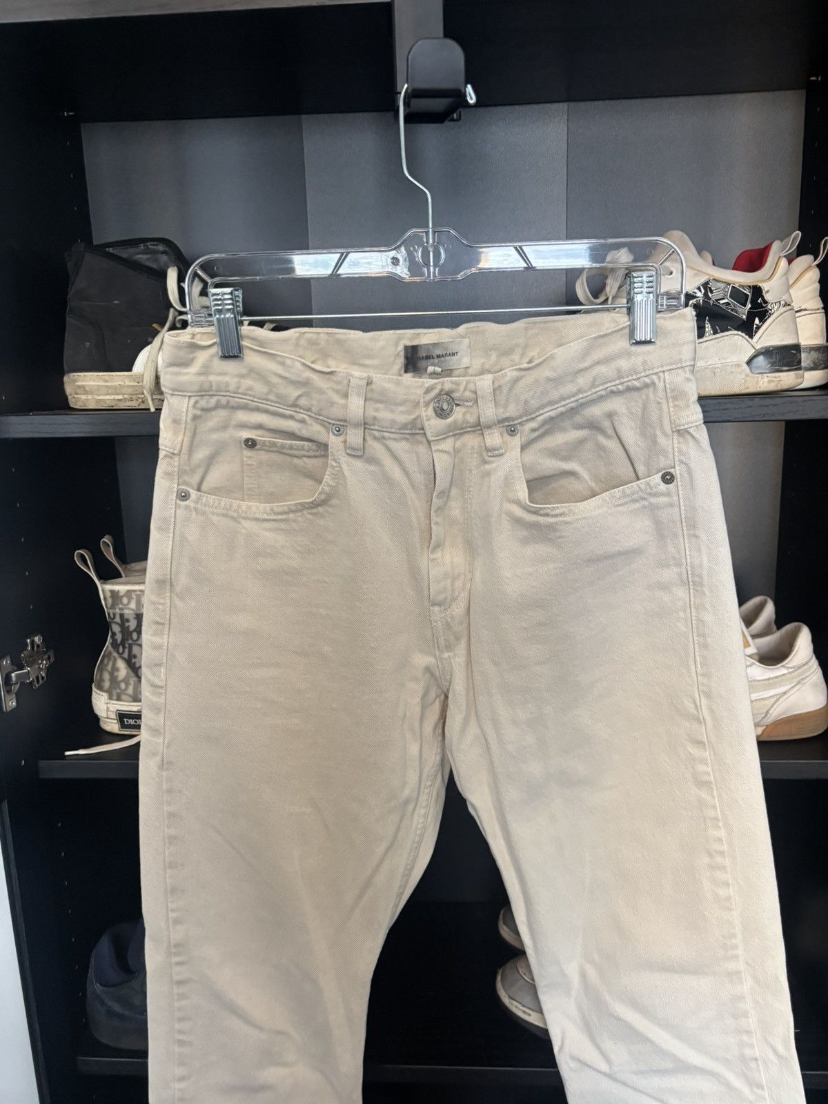Isabel Marant isabel marant white denim jeans Size US 29 - 2 Thumbnail