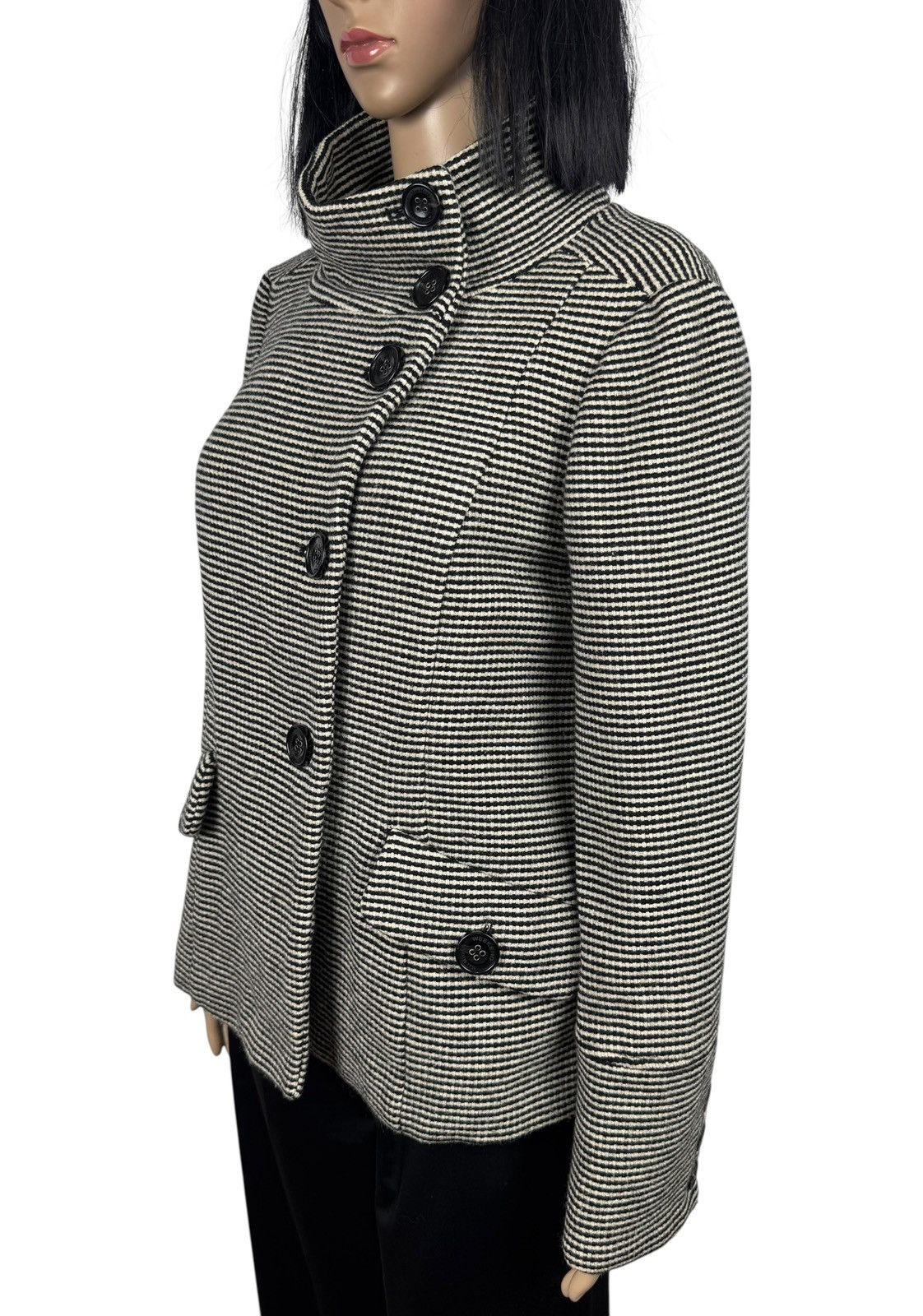 Weekend Max Mara Weekend Max Mara Wool Pea Coat Button Up size UK12 US10 Size M / US 6-8 / IT 42-44 - 4 Thumbnail