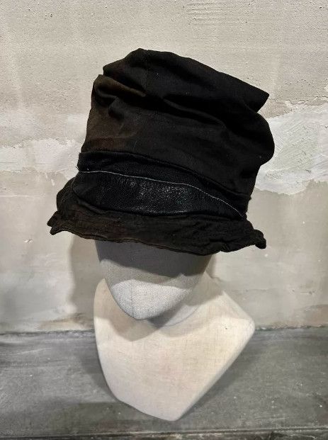 14th Addiction 14th Addiction Early Patchwork Leather Hat Size ONE SIZE - 2 Thumbnail