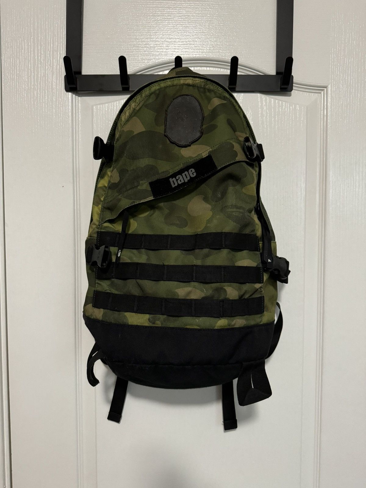 Bape 2018 Bape Green Camo Utility Backpack Bag Size ONE SIZE - 1 Thumbnail