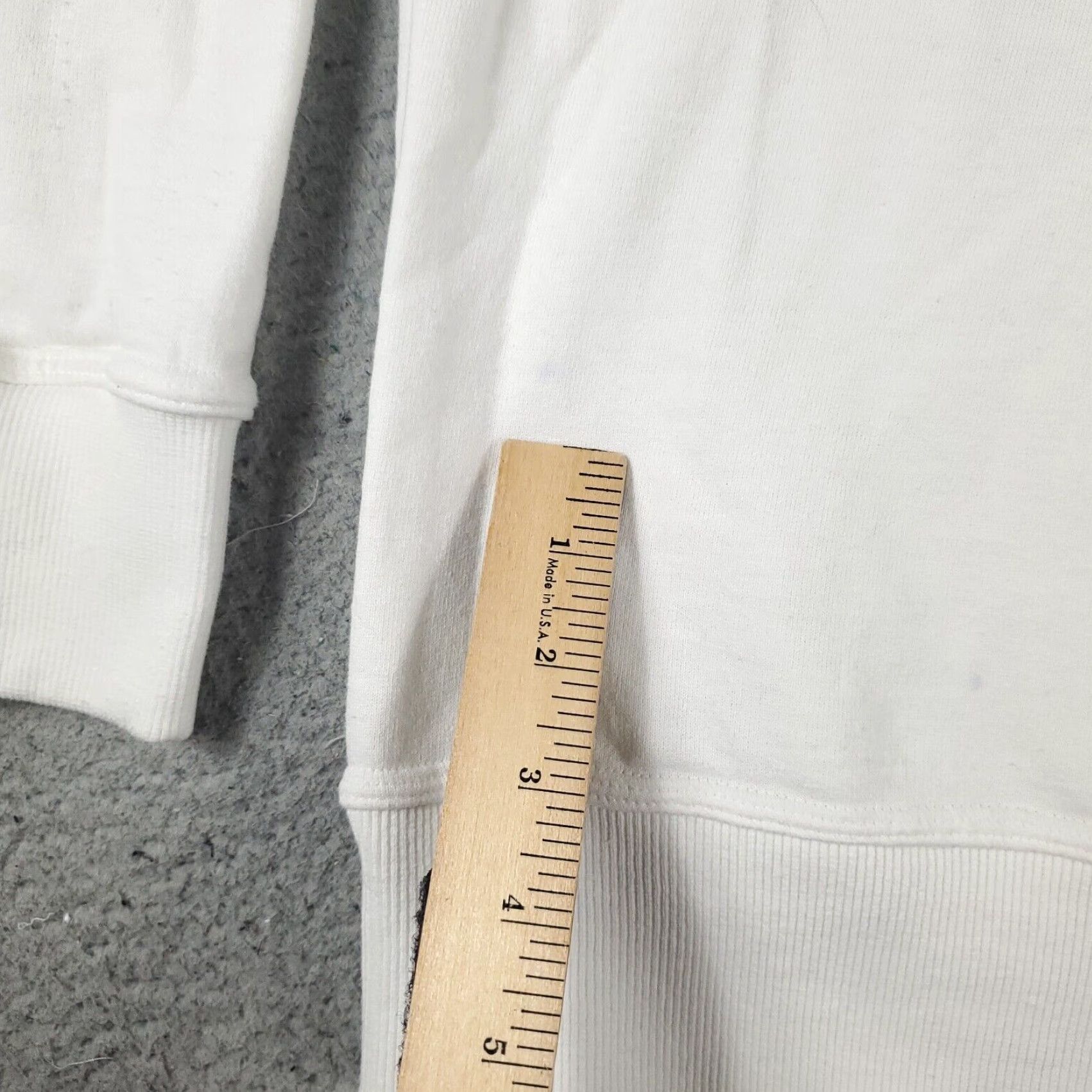 Champion Mens White Champion Casual Pullover Sweatshirt XL Extra Large Size US XL / EU 56 / 4 - 4 Thumbnail