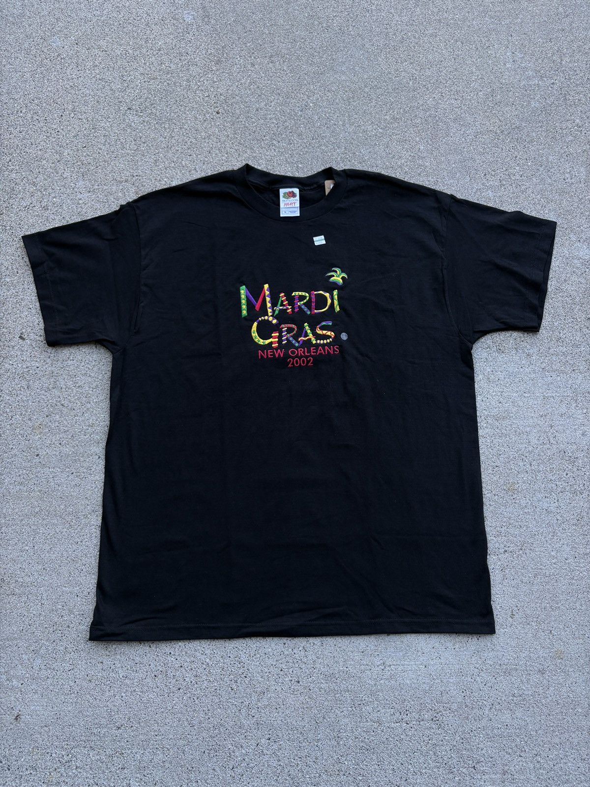 Fruit Of The Loom Vintage 2002 FOTL New Orleans “Mardi Gras” T-Shirt Size XL Size US XL / EU 56 / 4 - 1 Thumbnail