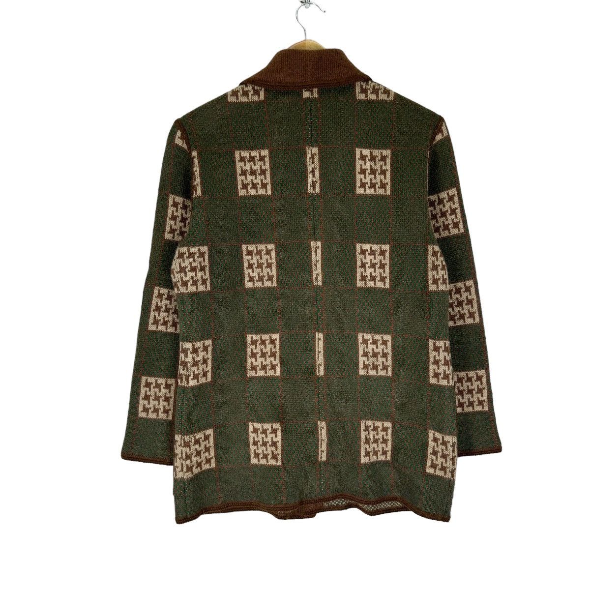 Japanese Brand × Vintage ⚡️70s KOSUGI ART KNITWEAR CARDIGAN SWEATER Size US M / EU 48-50 / 2 - 11 Thumbnail