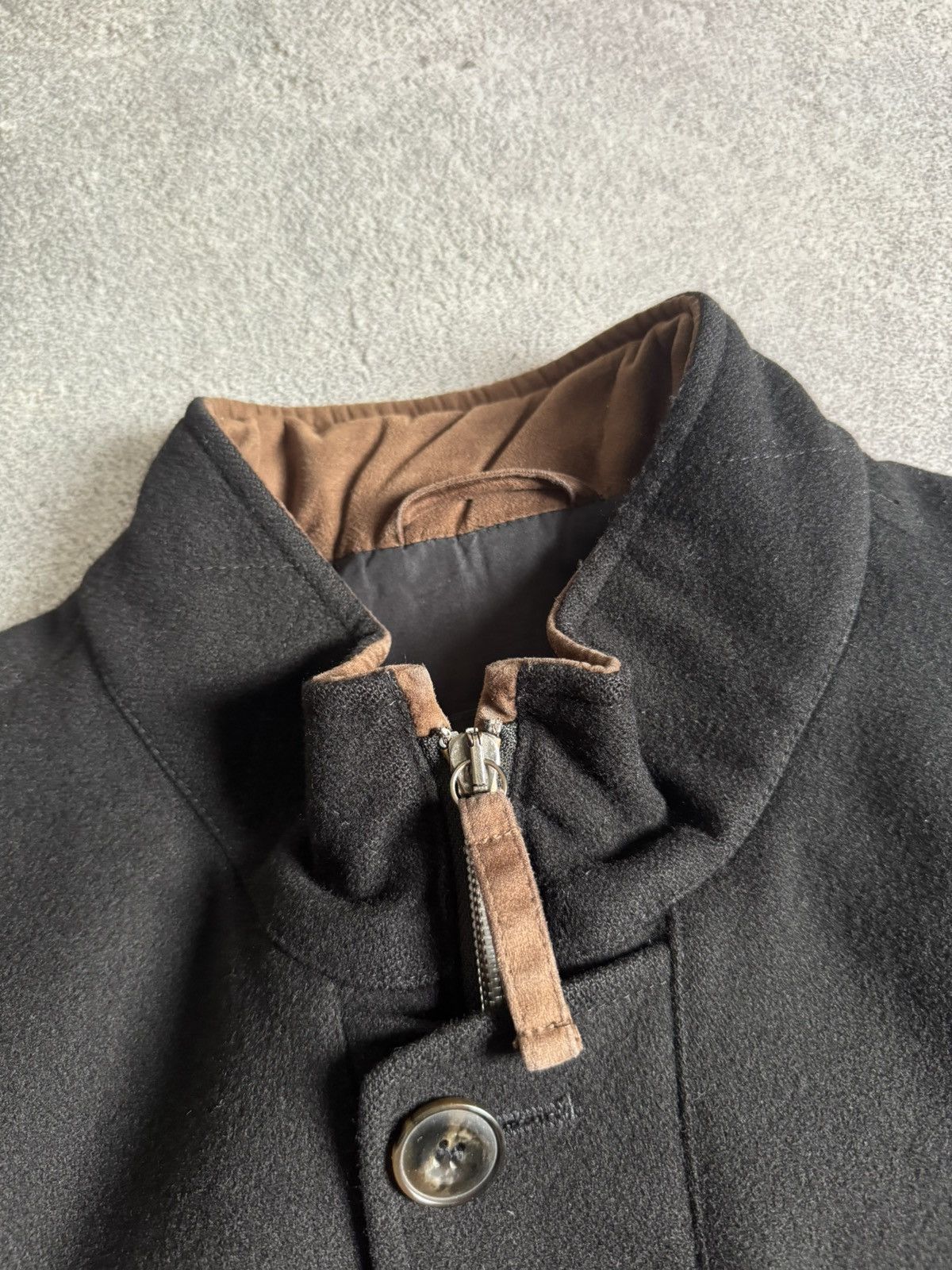 Designer Schneiders Salzburg Gore-Tex zip wool coat jacket long Size US XL / EU 56 / 4 - 14 Thumbnail