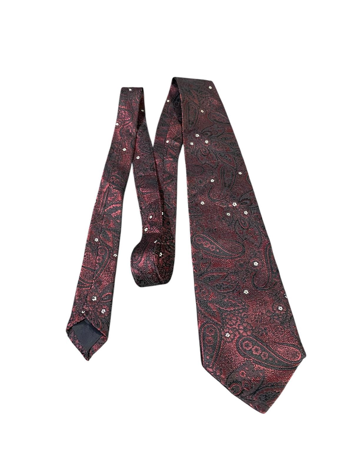 Comme des Garcons Homme Vintage comme des garcons homme silk paisley jacquard tie Size ONE SIZE - 3 Thumbnail