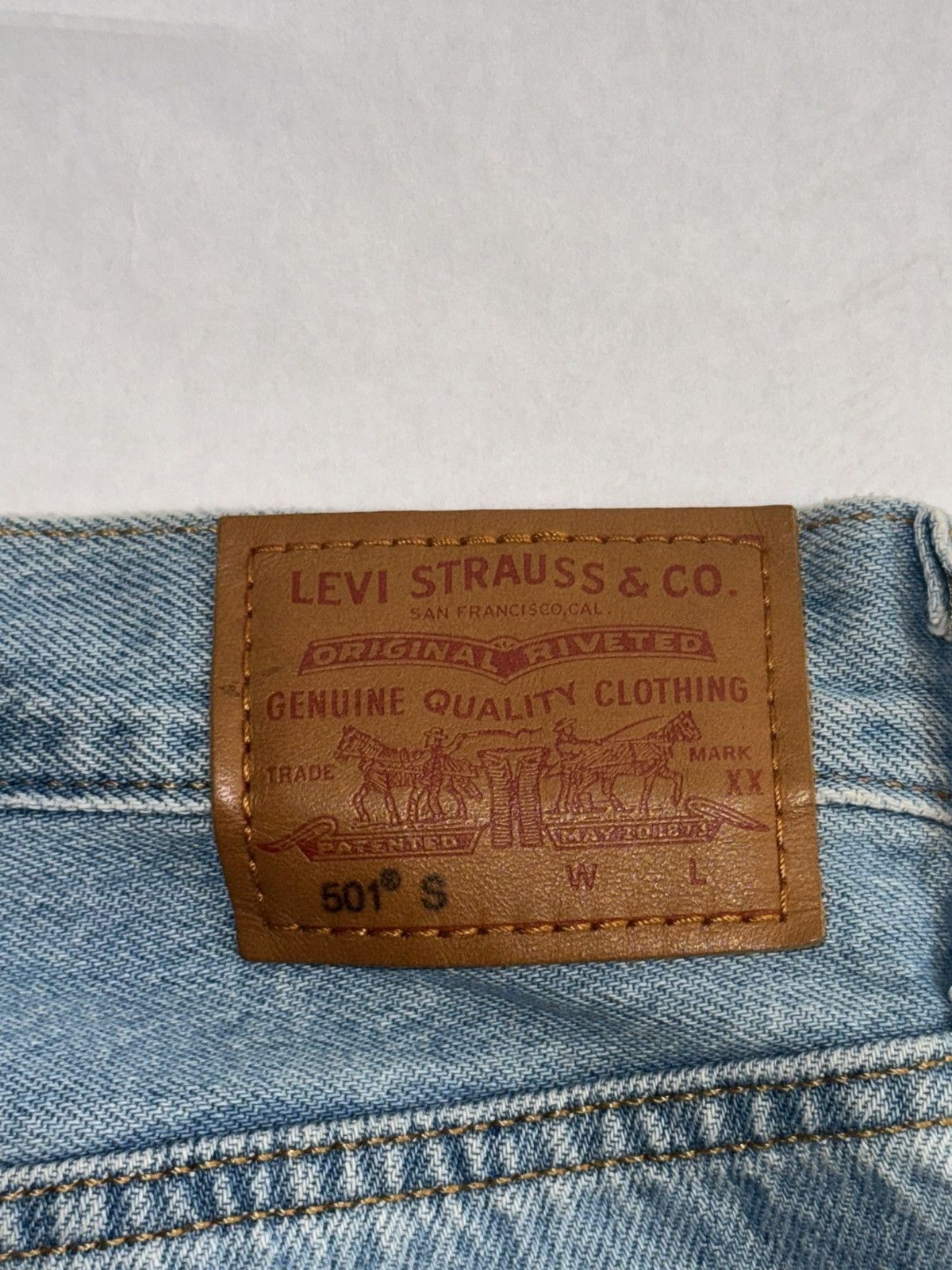 Levi's 501 levis custom denim Size US 30 / EU 46 - 5 Thumbnail