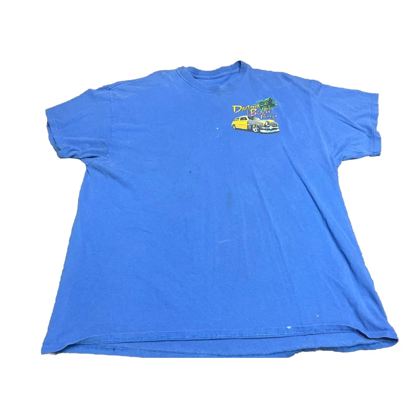Vintage VTG Daytona Lowrider Car XL Y2K J6 Graphic Tee Unisex 1990s Blue Short Sleeve Cotton Vintage Shirt Men Women Boys Girls XL Size US XL / EU 56 / 4 - 2 Thumbnail