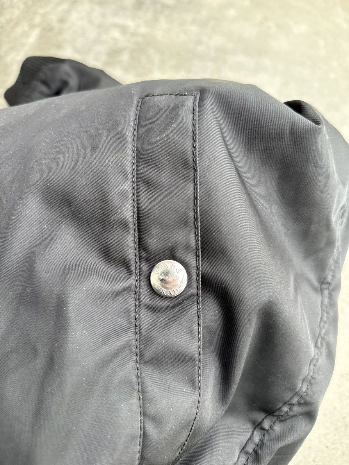 Prada Prada Re-Nylon Bomber Jacket Grail Designer Basic black rare Size US M / EU 48-50 / 2 - 5 Thumbnail