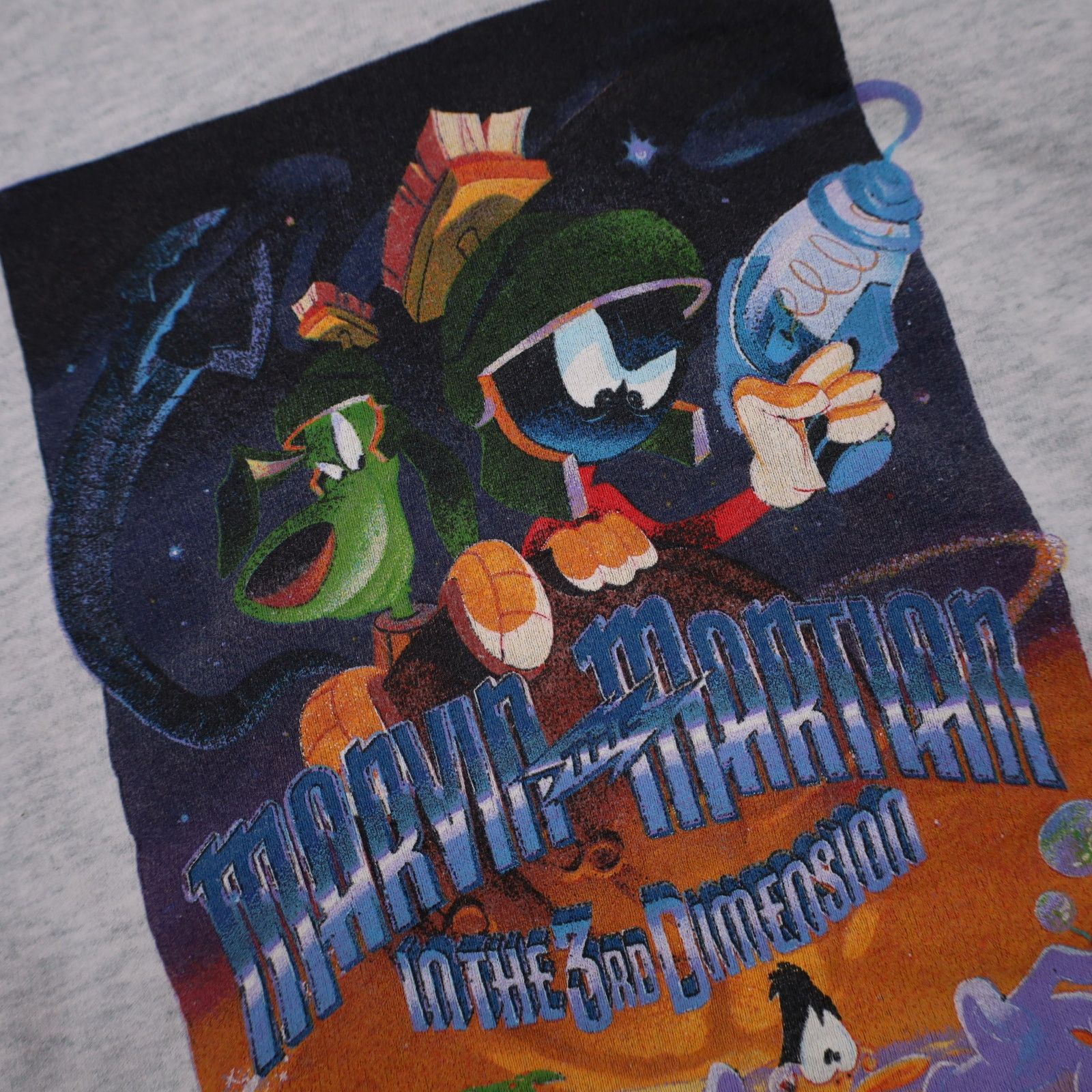 Vintage Vintage Marvin the Martian In the 3rd Dimension Sweatshirt Size US M / EU 48-50 / 2 - 6 Thumbnail
